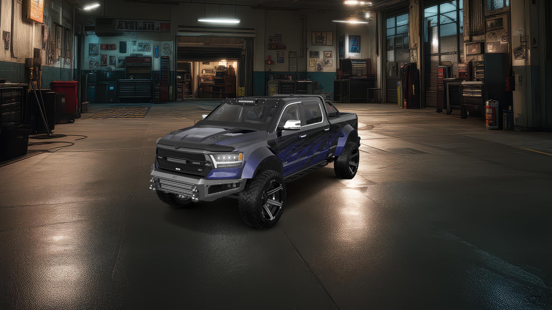 Dodge Ram 1500 Crew Cab 6.4' box 4 Door Truck 2020