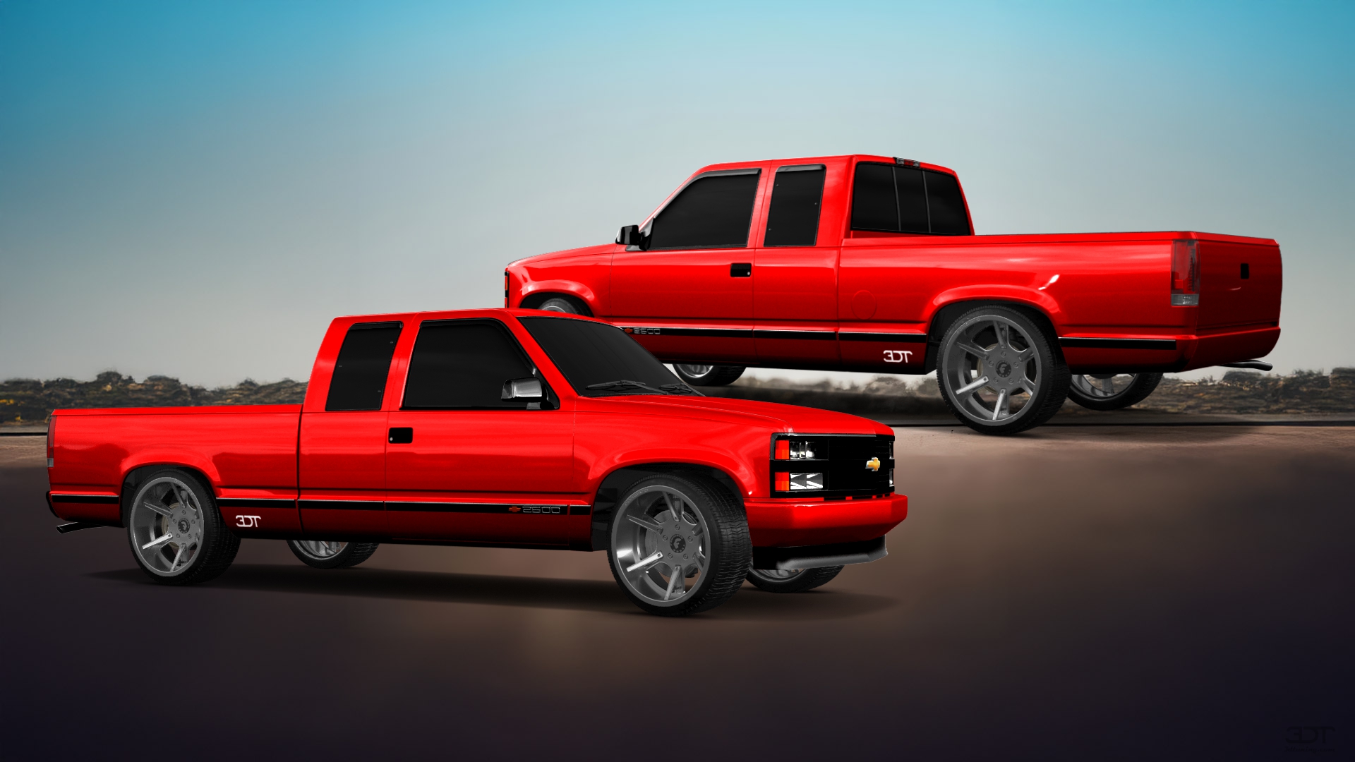 Chevrolet K2500 Extended Cab Pickup 1989 tuning