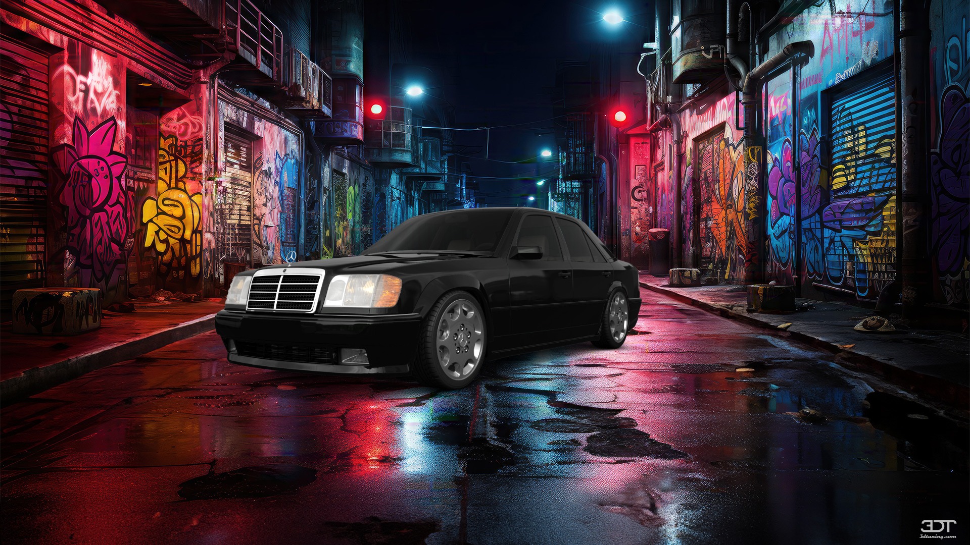 Mercedes E-Class Sedan 1984 tuning