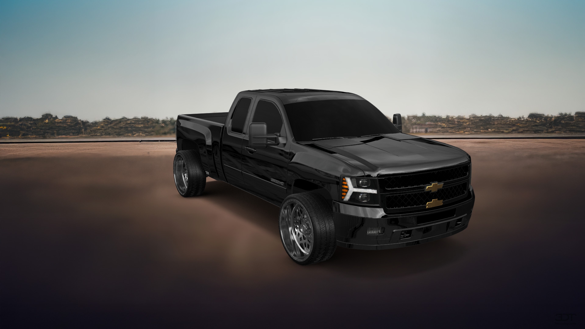 Chevrolet Silverado 2500 HD Extended Cab Pickup Truck 2007 tuning