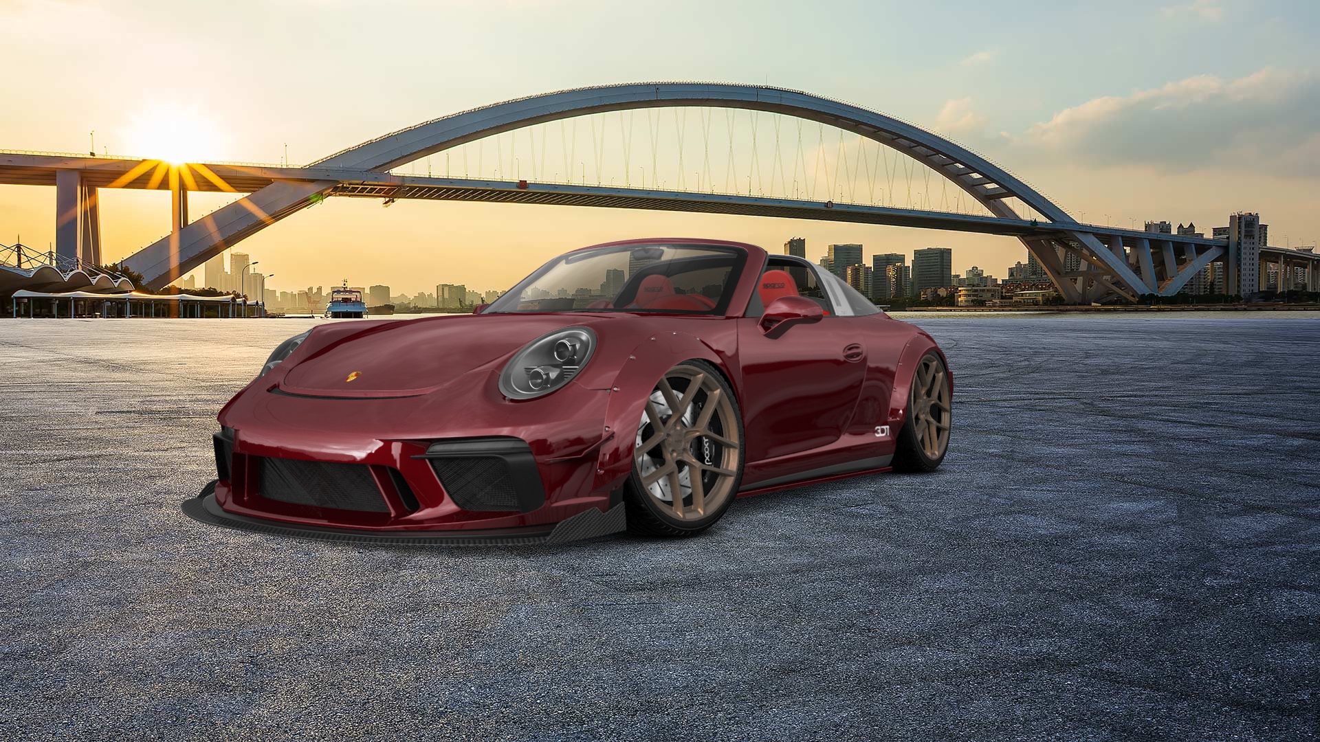 Porsche 911 Carrera Targa top 2014 tuning