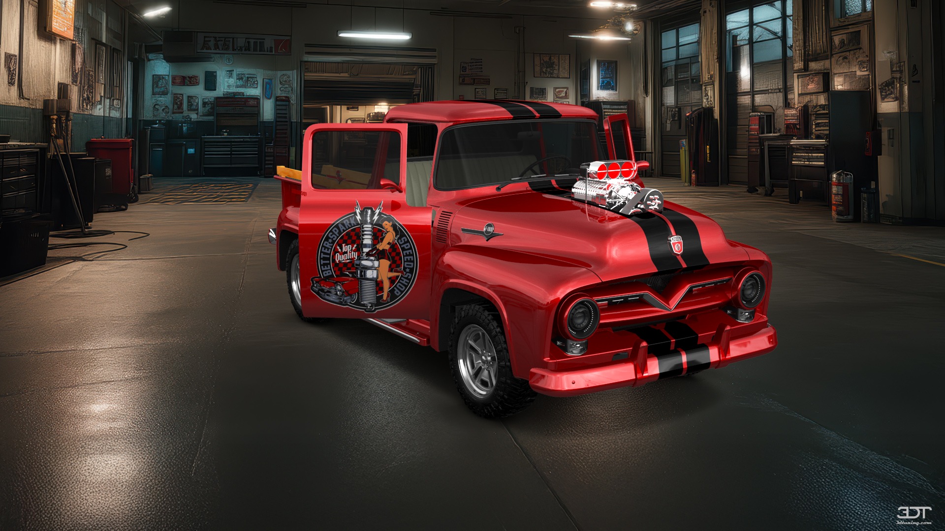 Ford F-100 2 Door truck 1956