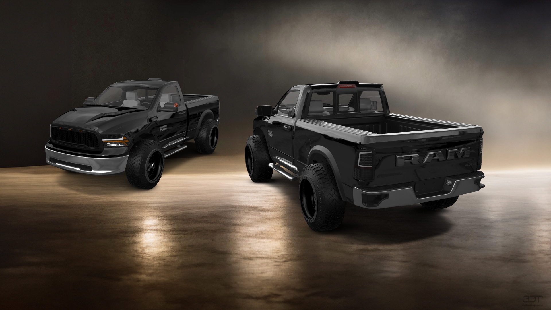 Dodge Ram 1500 6.4' box Regular Cab 2 Door pickup truck 2009 tuning