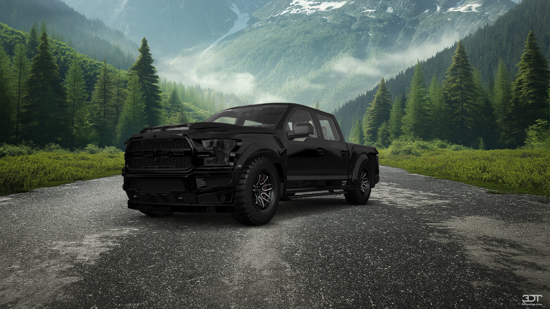 Ford F-150 Raptor 4 Door pickup truck 2017