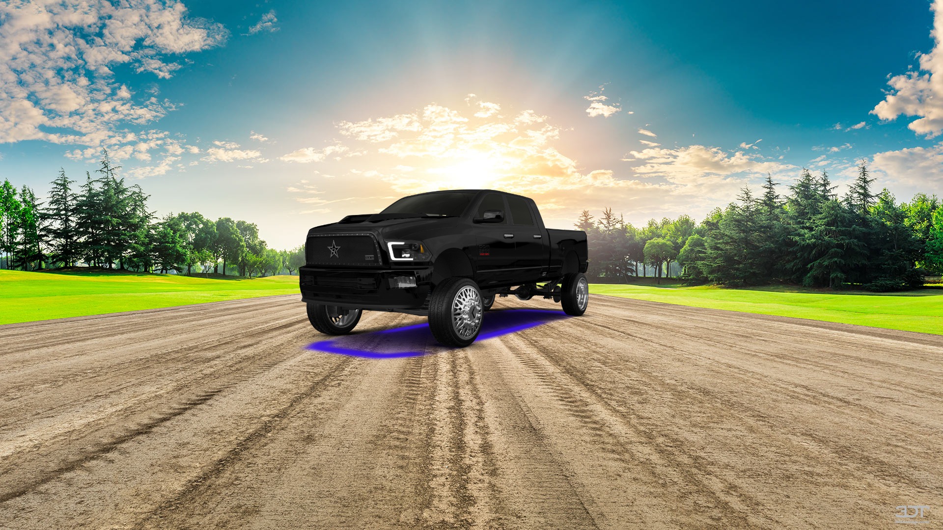 Dodge Ram 2500 Mega Cab 6.4 ft box 4 Door pickup truck 2010