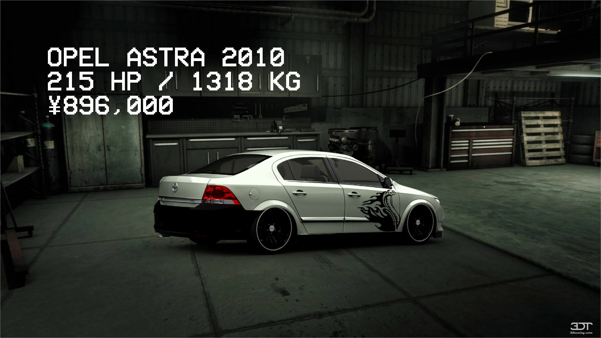 Tuning Opel Astra Sedan 2007