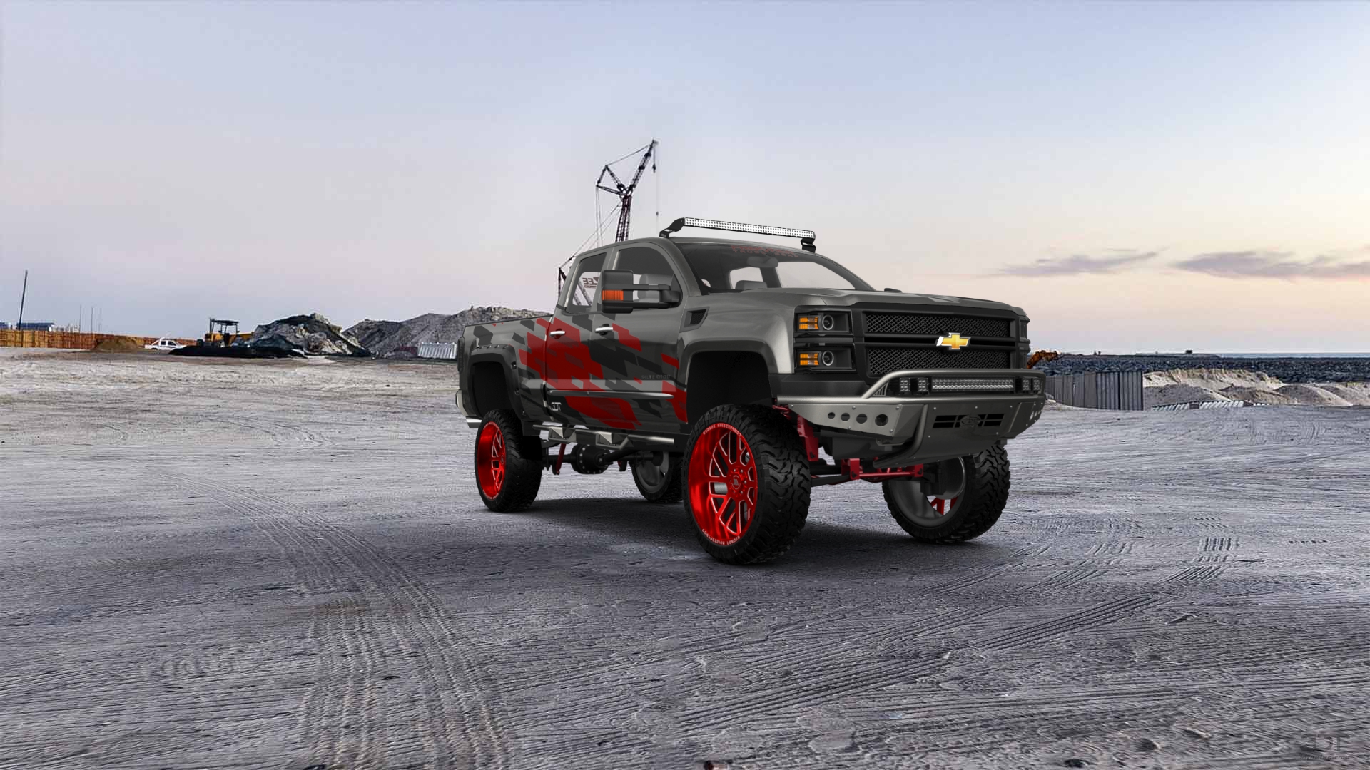 Chevrolet Silverado 1500 6.5 ft box 4 Door pickup truck 2014