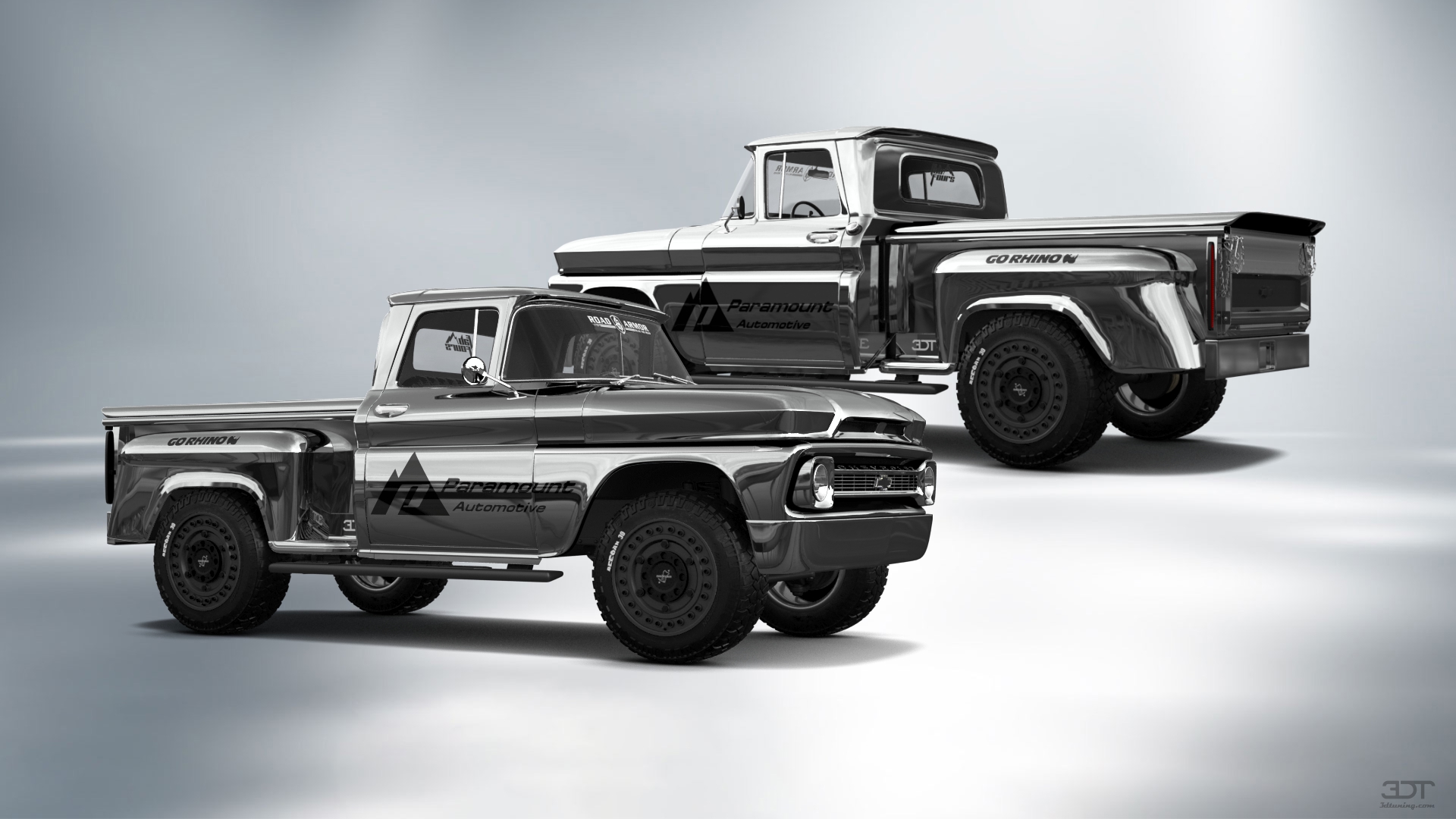 Chevrolet C-10 Stepside 2 Door pickup truck 1963