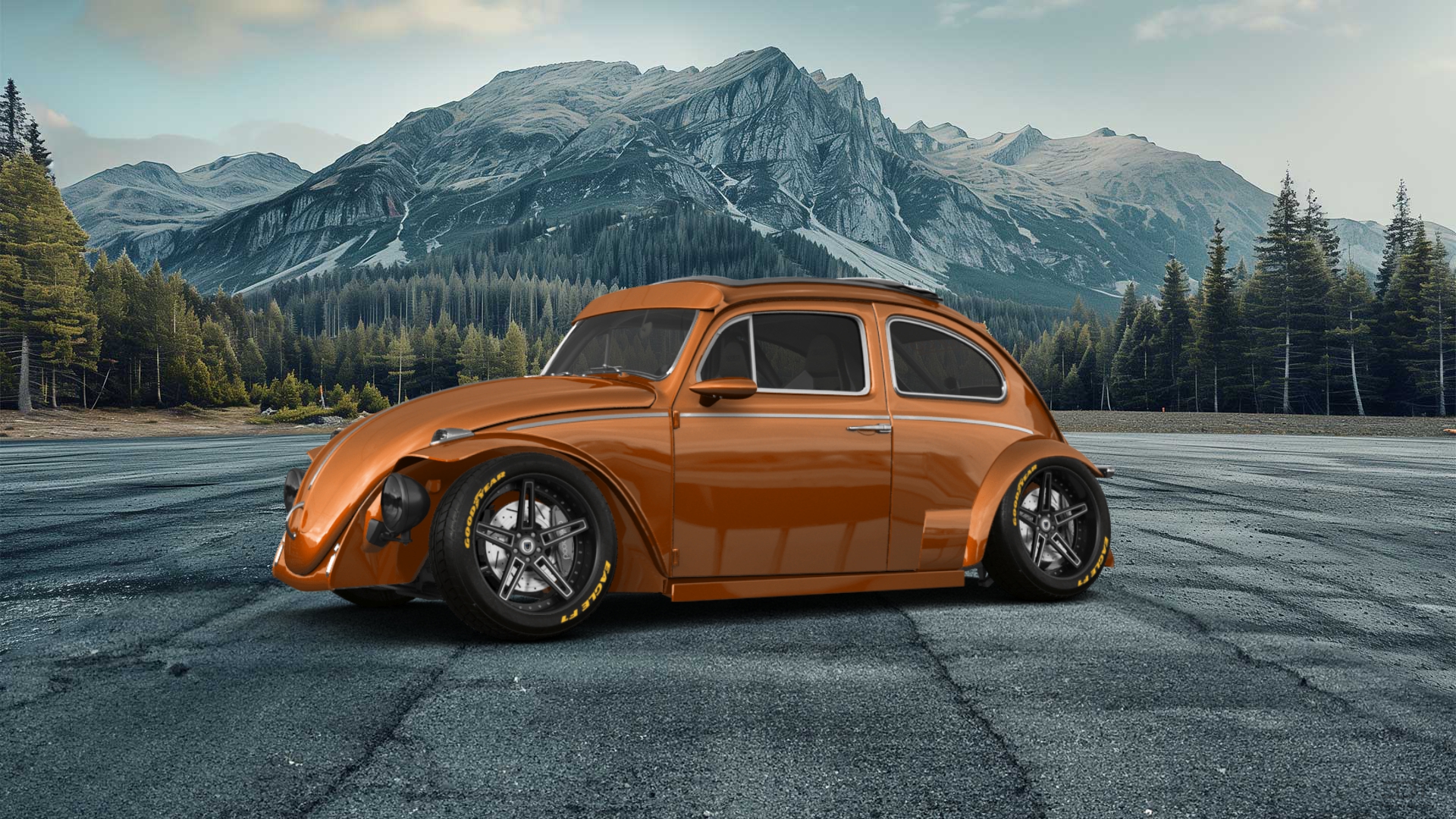 Volkswagen Beetle Saloon 1964 tuning