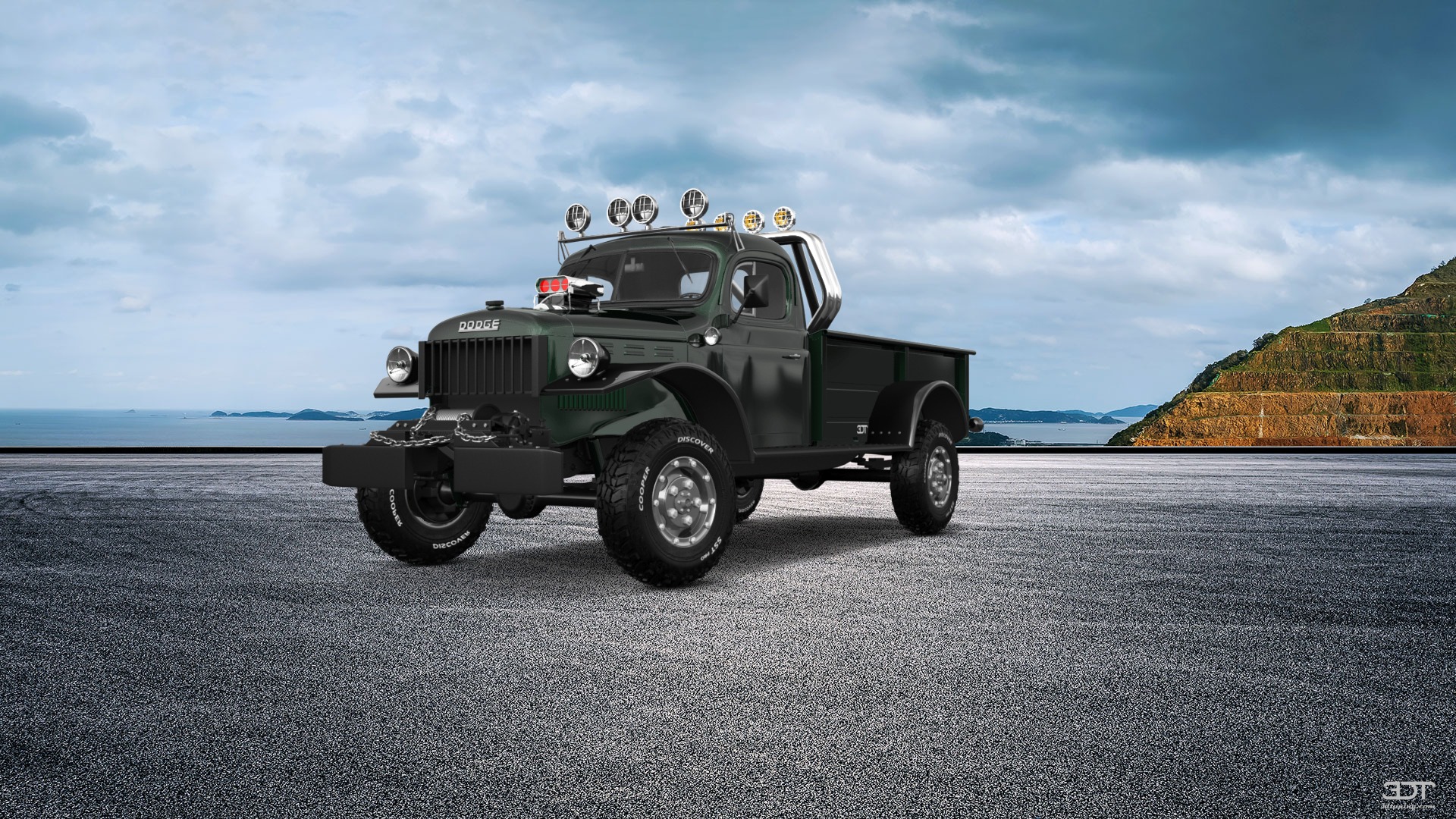 Dodge Power Wagon 2 Door pickup truck 1947