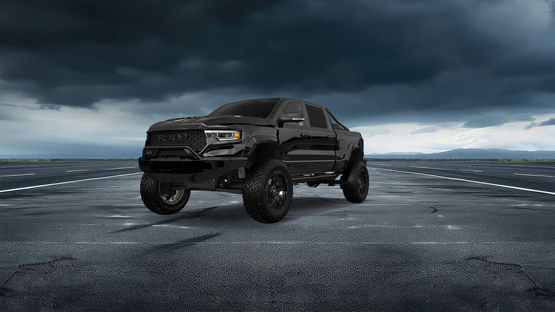 Dodge Ram 1500 TRX 4 Door pickup truck 2021