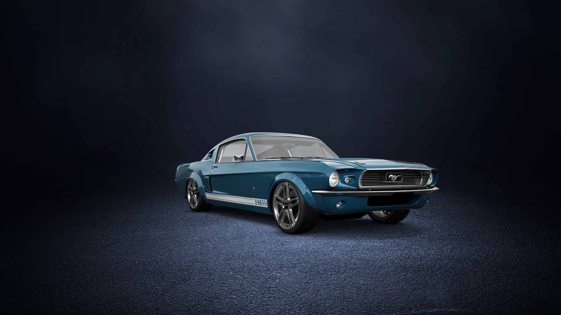 Mustang GT500 2 Door Coupe 1968