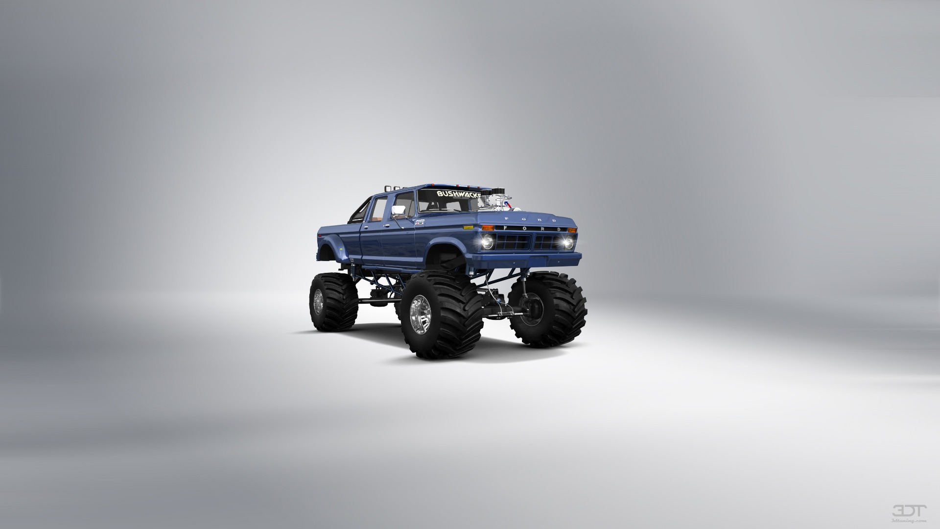 Ford F-350 Dually 4 Door pickup truck 1973