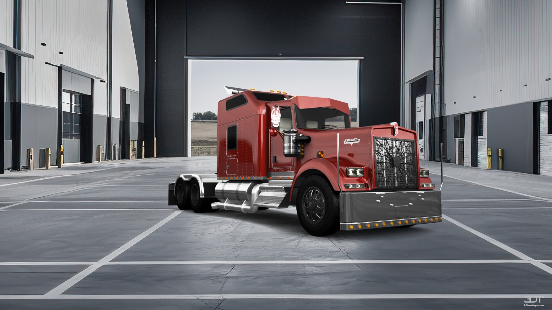 Kenworth W900 Sleeper Cab Truck 2015