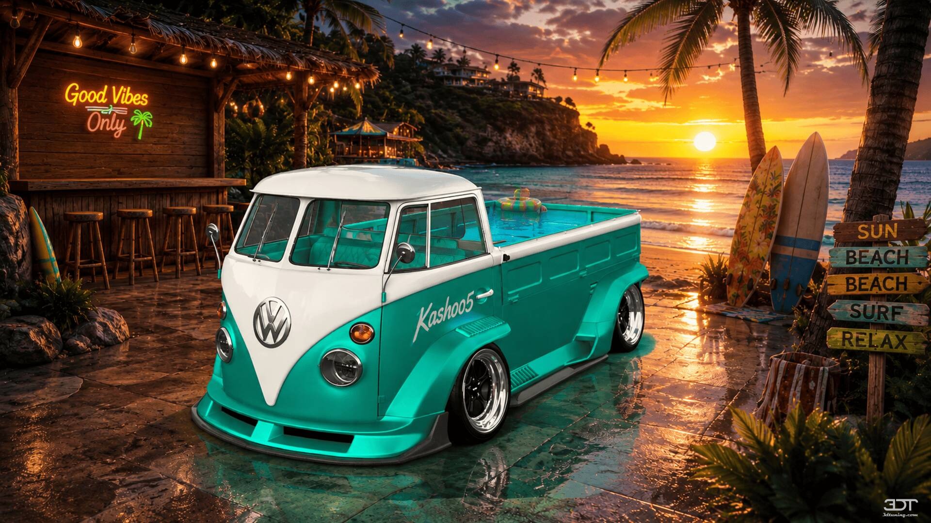 Volkswagen T1 Van 1950 tuning