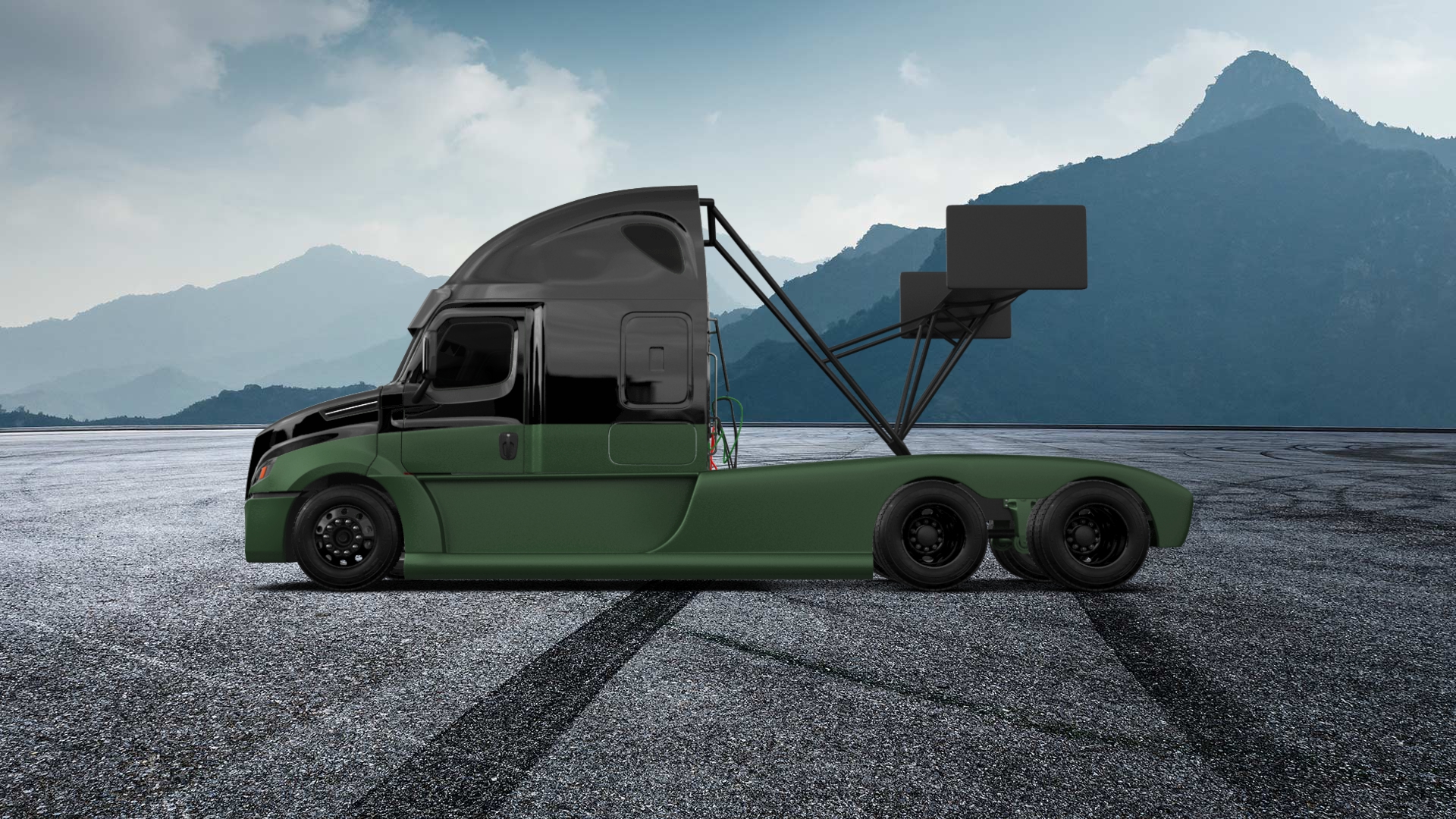 Freightliner Cascadia Sleeper Cab Truck 2018