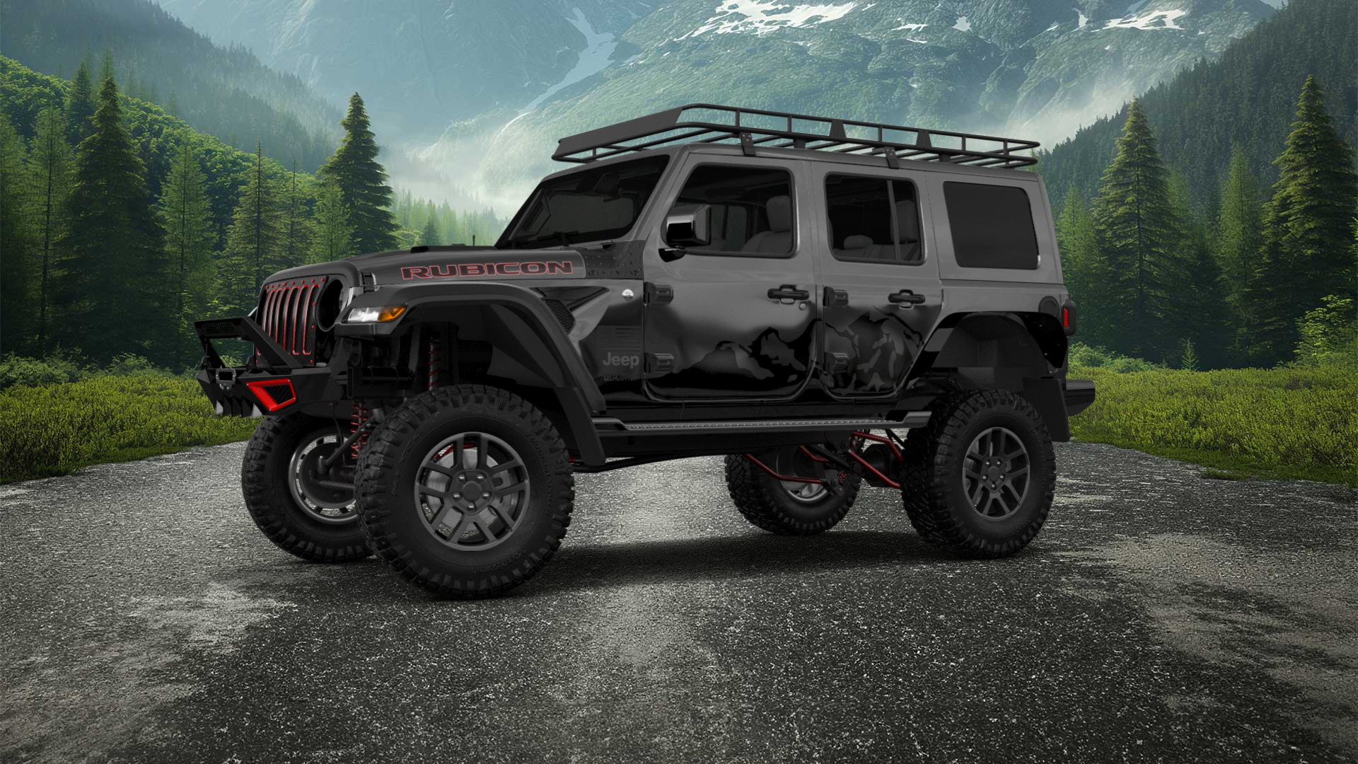Jeep Wrangler Rubicon JL 4 Door SUV 2017
