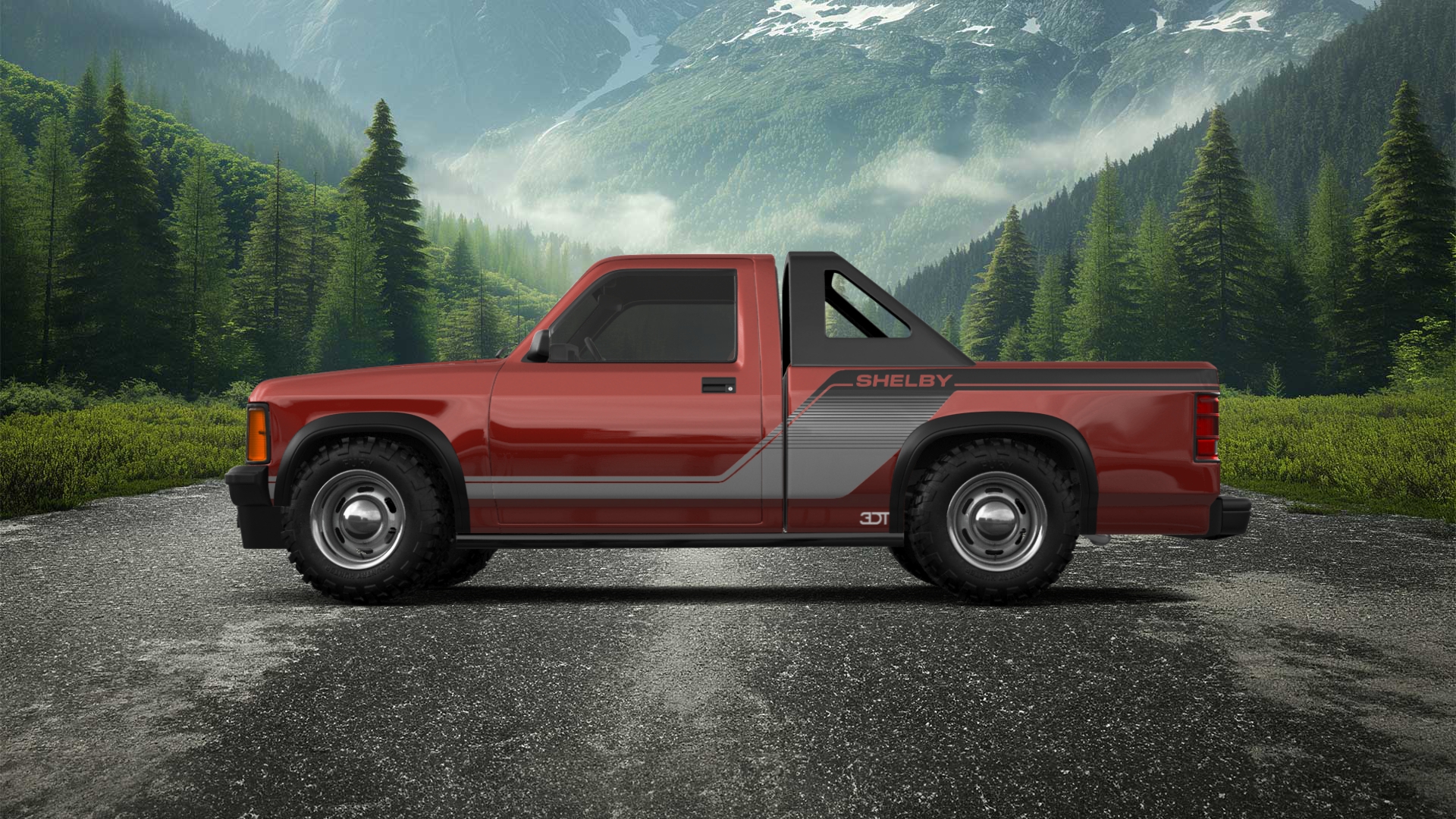 Dodge Dakota Regular Cab 2 Door pickup truck 1987