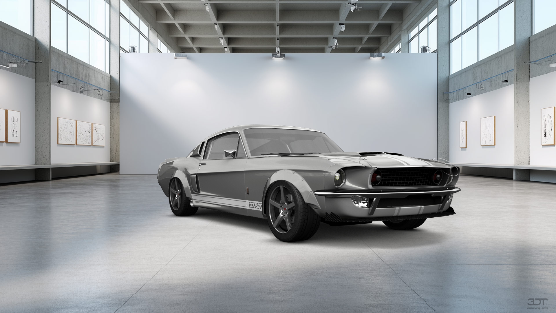 Mustang GT500 2 Door Coupe 1968 tuning