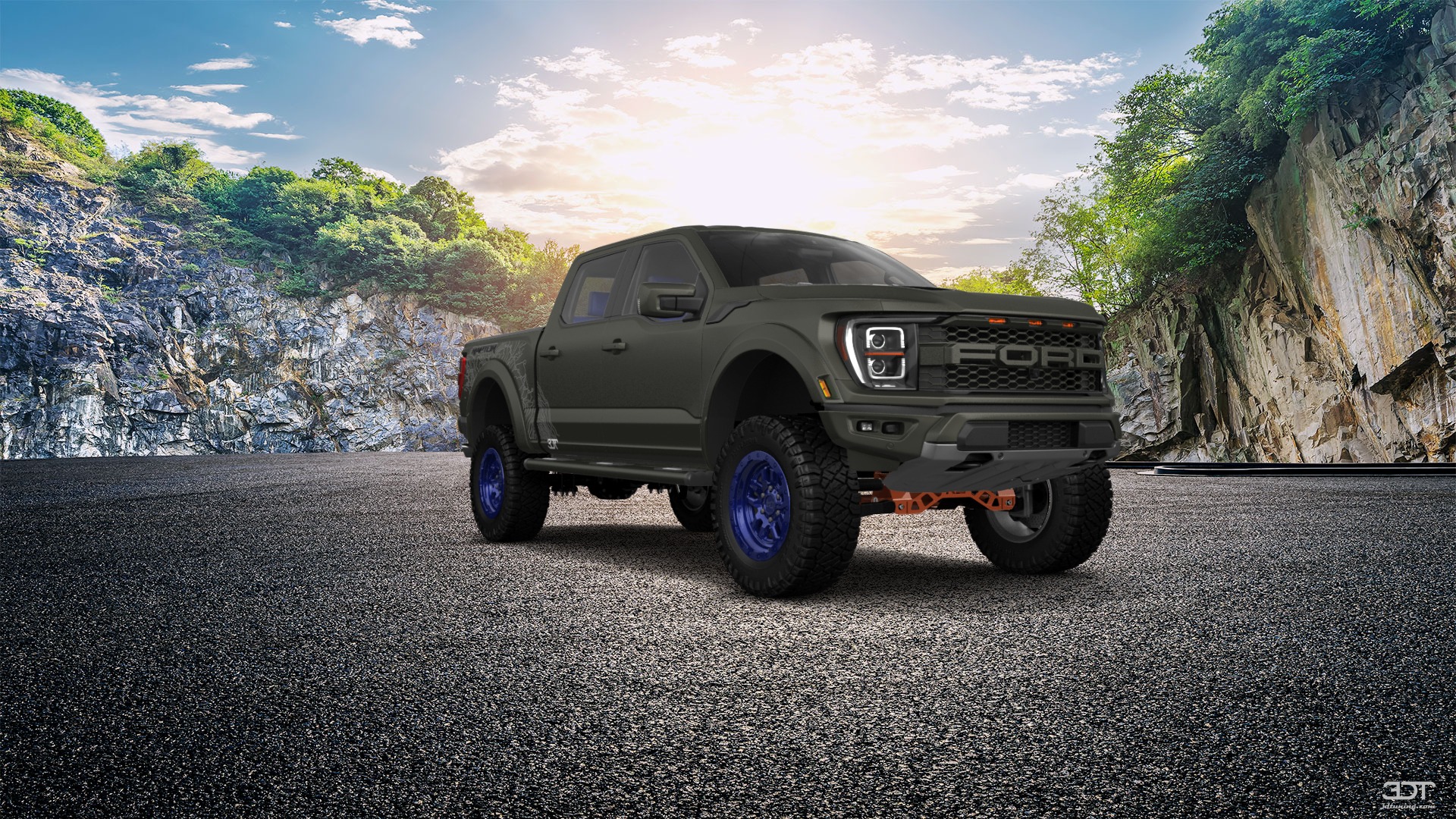 Ford F-150 Raptor 4 Door pickup truck 2021 tuning