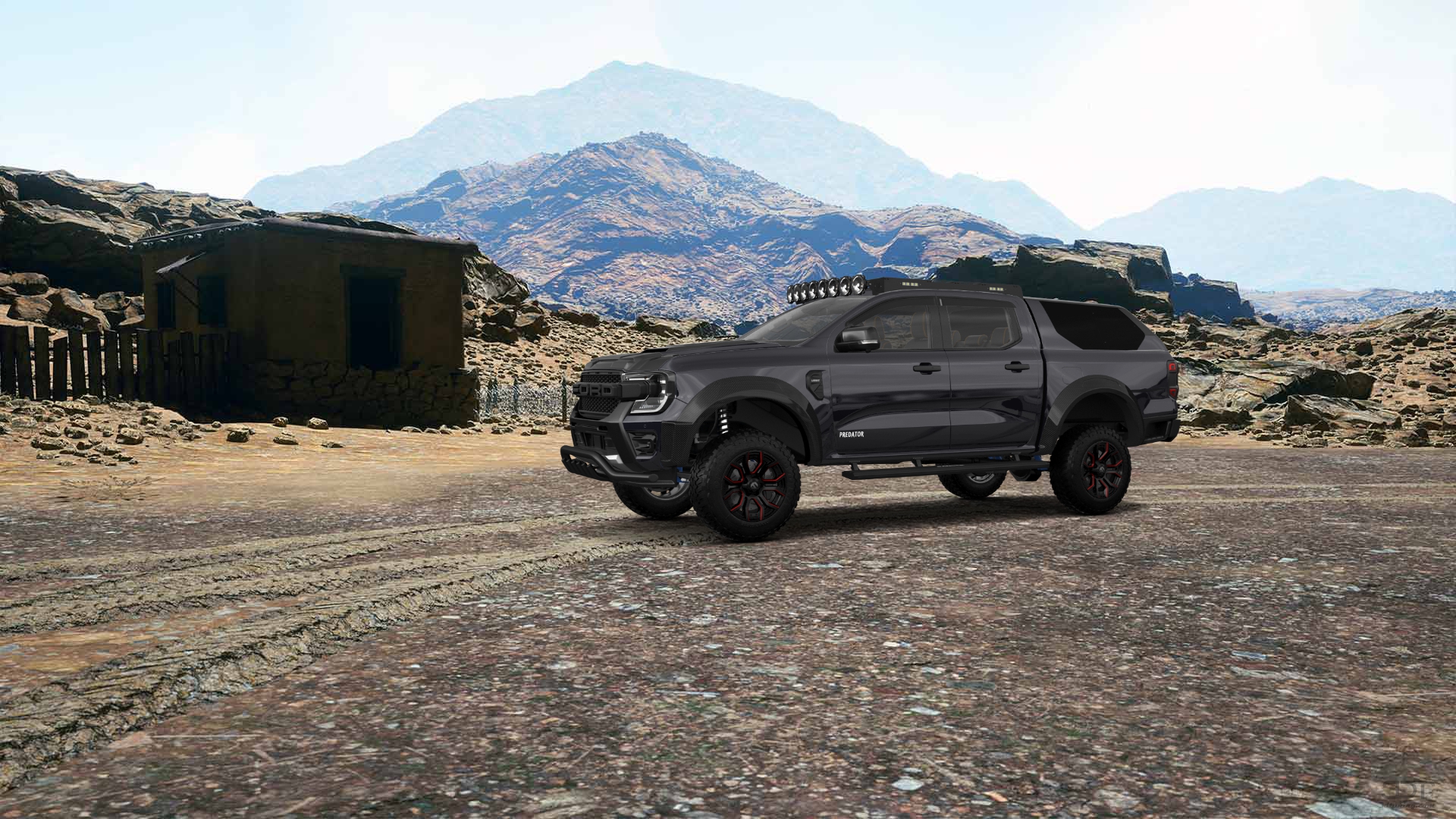 Ford Ranger 4 Door pickup truck 2022 tuning