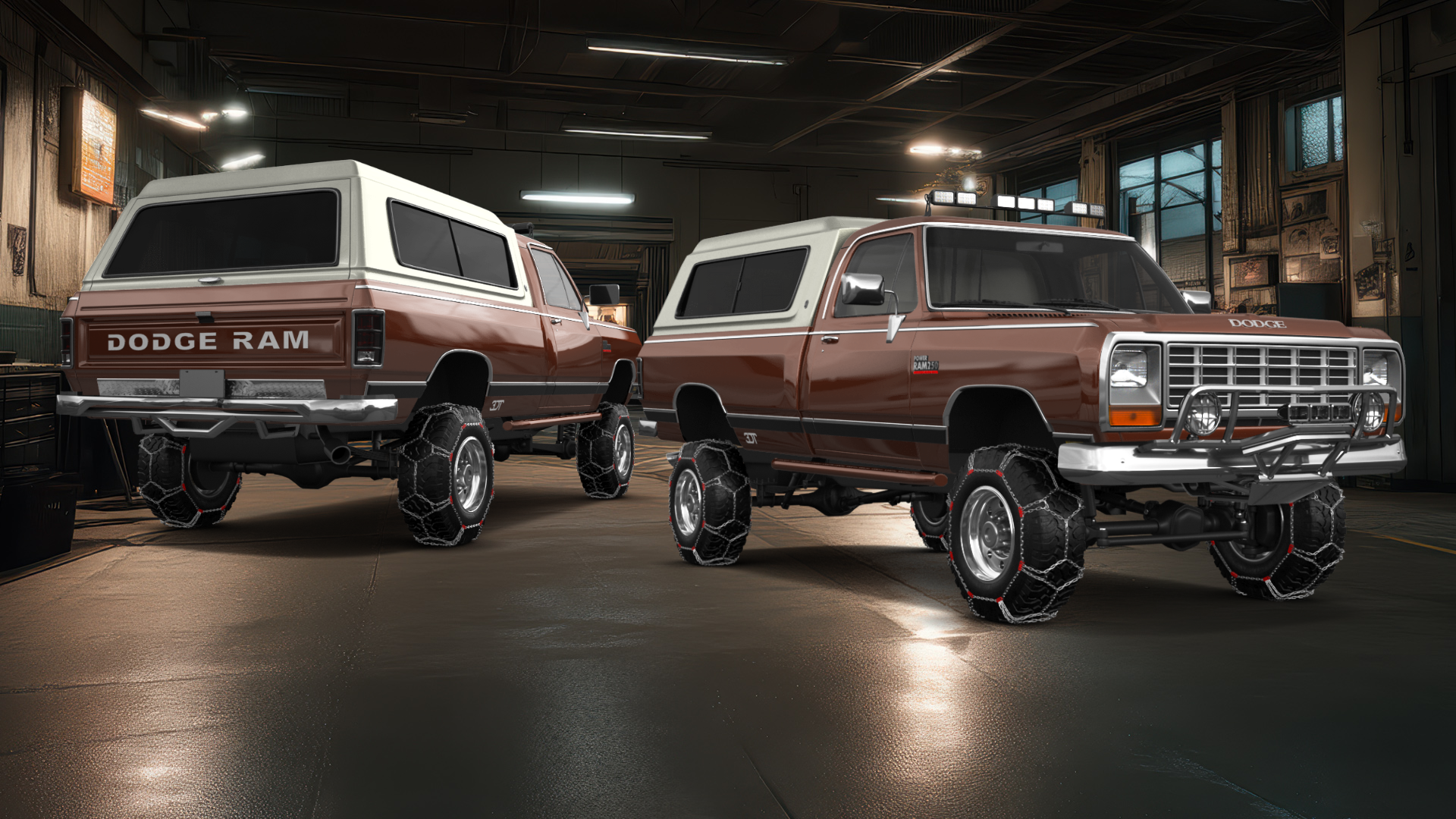 Dodge Ram 250 Regular Cab 2 Door pickup truck 1983 tuning