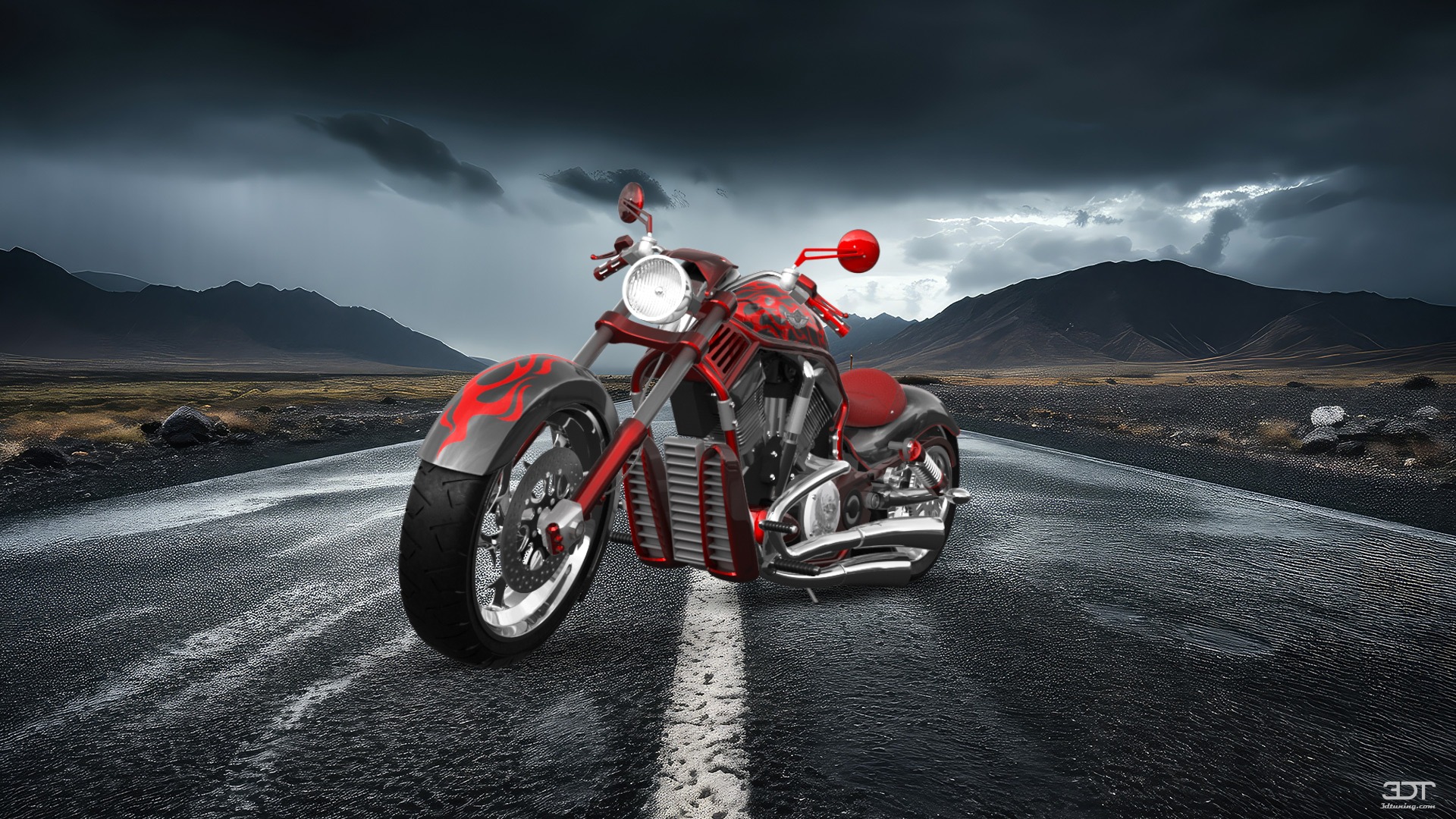 Harley-Davidson Custom Chopper Cruiser 2011