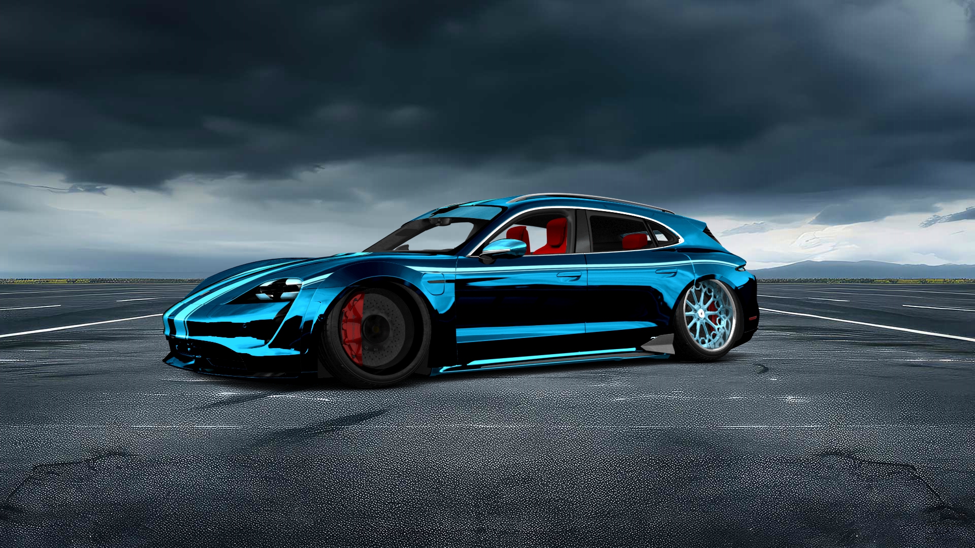 Porsche Taycan Sport Turismo Shooting Brake 2019