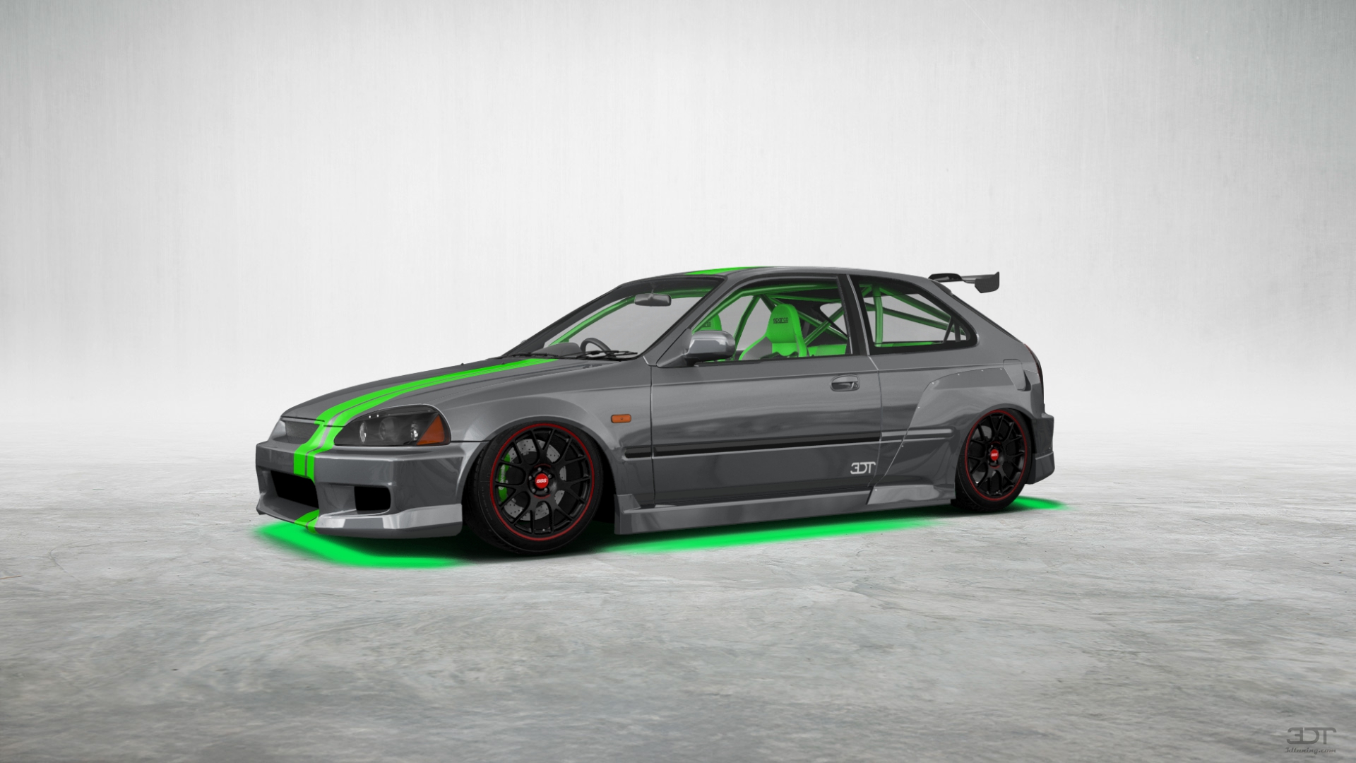 Honda Civic 3 Door Hatchback 1997 tuning