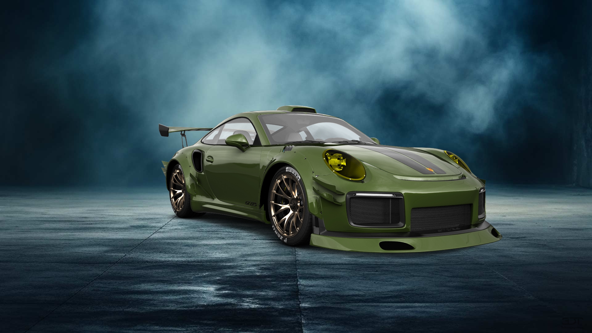 Porsche 911 Turbo S 2 Door Coupe 2014 tuning