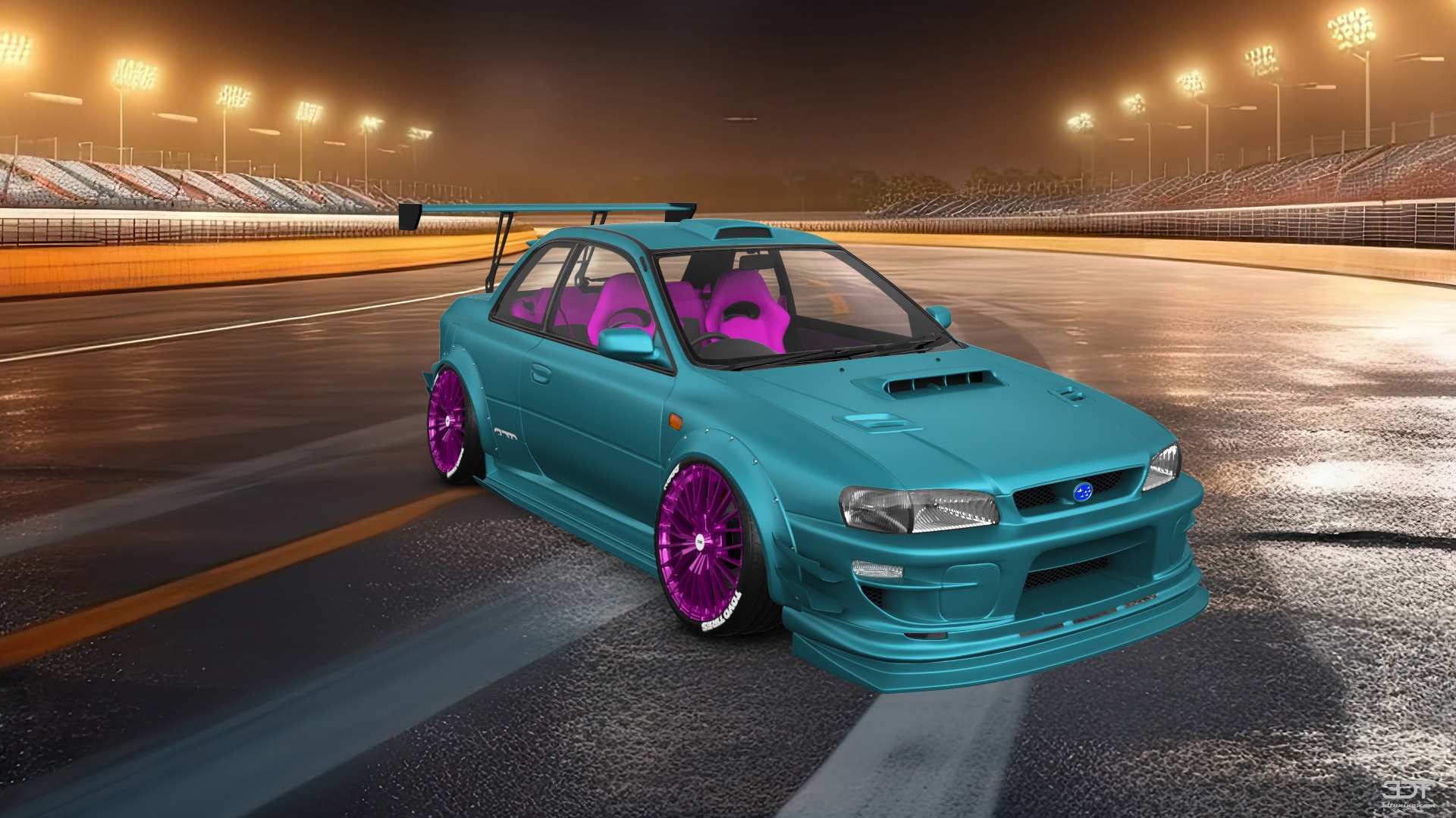 Subaru Impreza WRX STI 22B 2 Door Coupe 2000 tuning