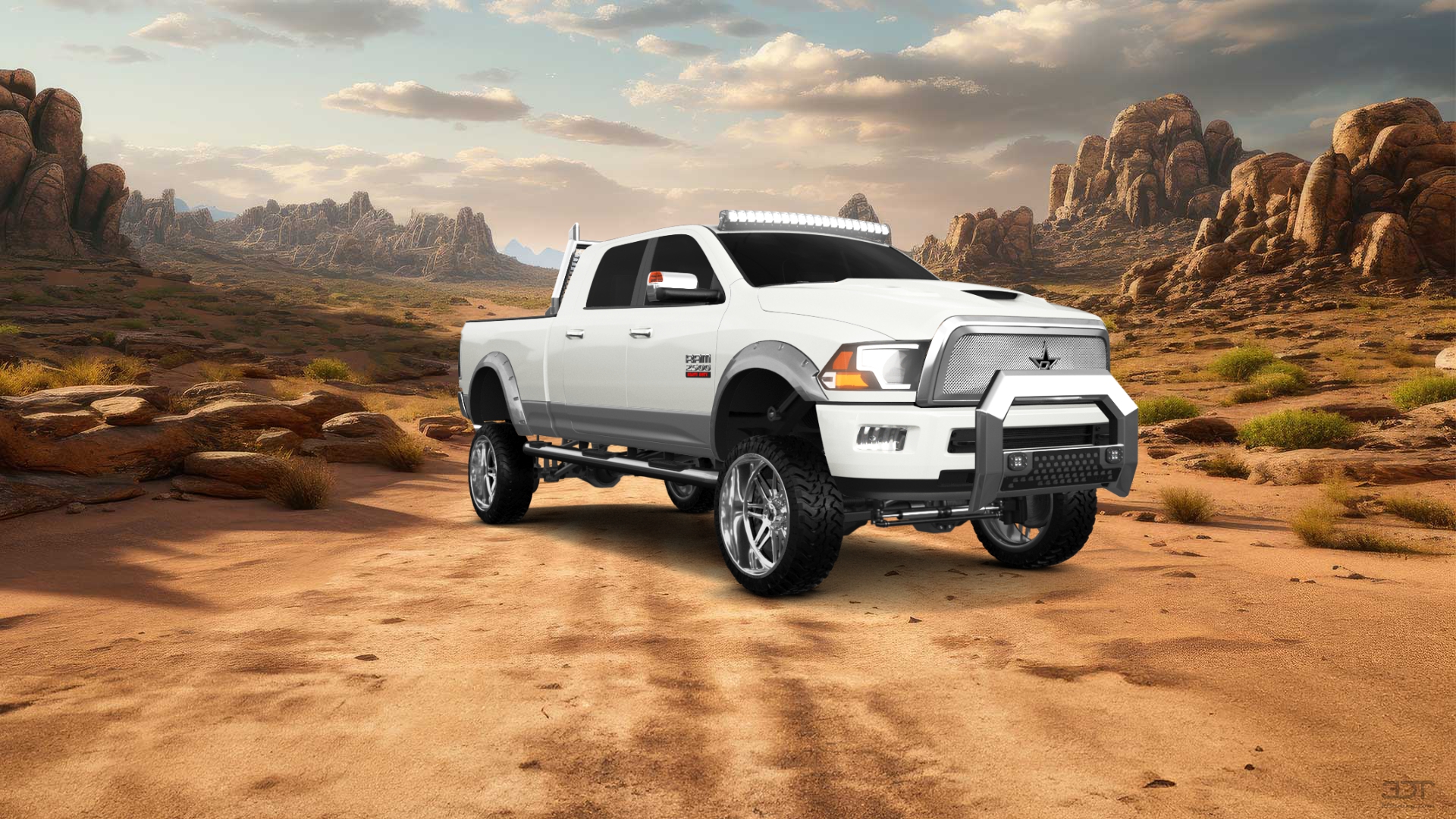 Dodge Ram 2500 Mega Cab 6.4 ft box 4 Door pickup truck 2010 tuning