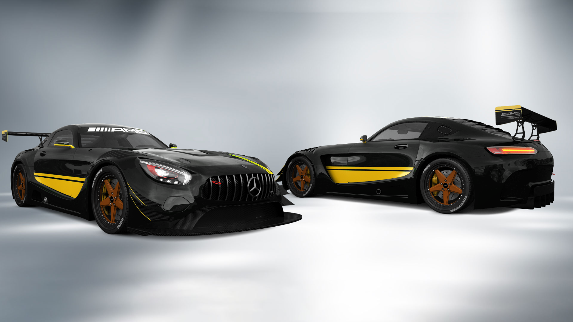 Mercedes AMG GT 2 door fastback coupe 2016