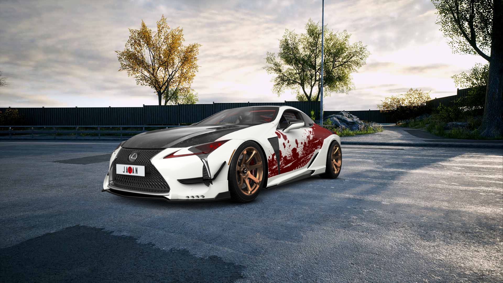 Lexus LC500 2 door fastback coupe 2017