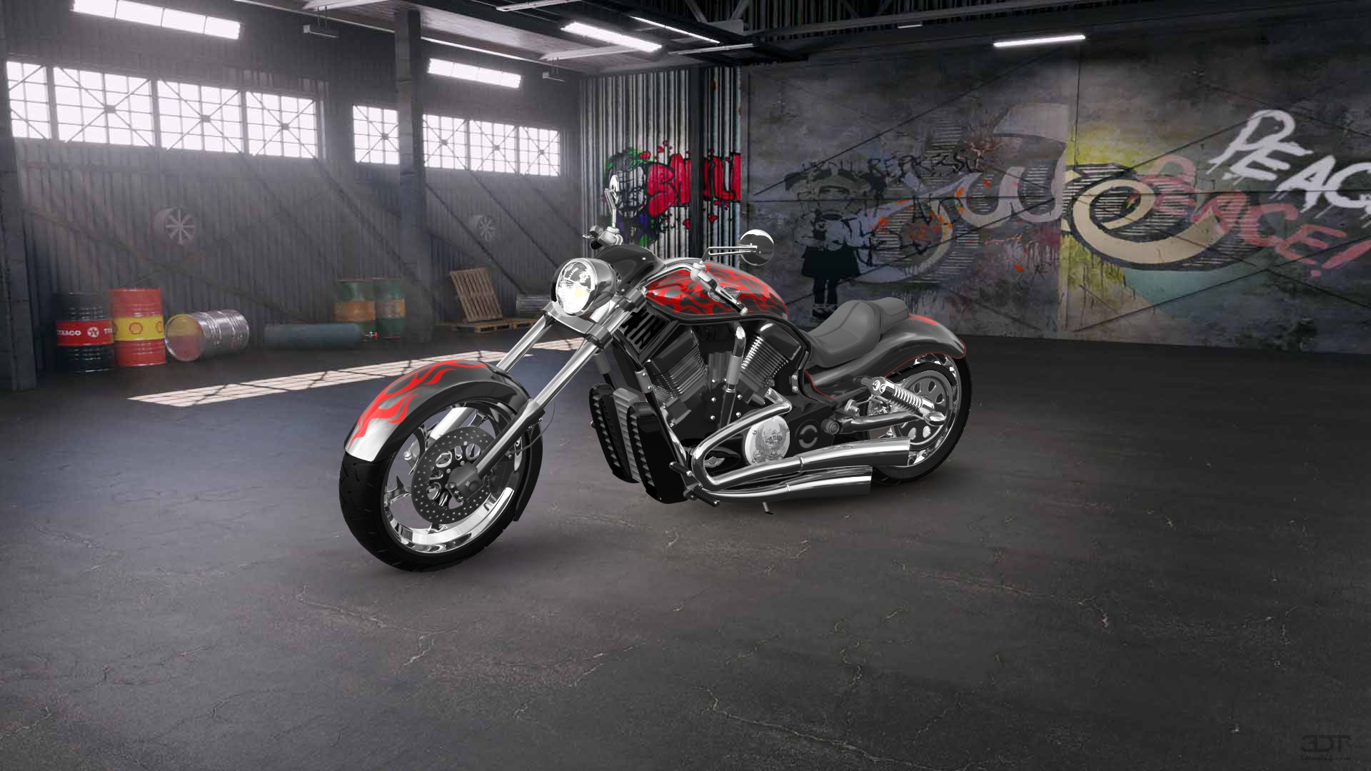 Harley-Davidson Custom Chopper Cruiser 2011
