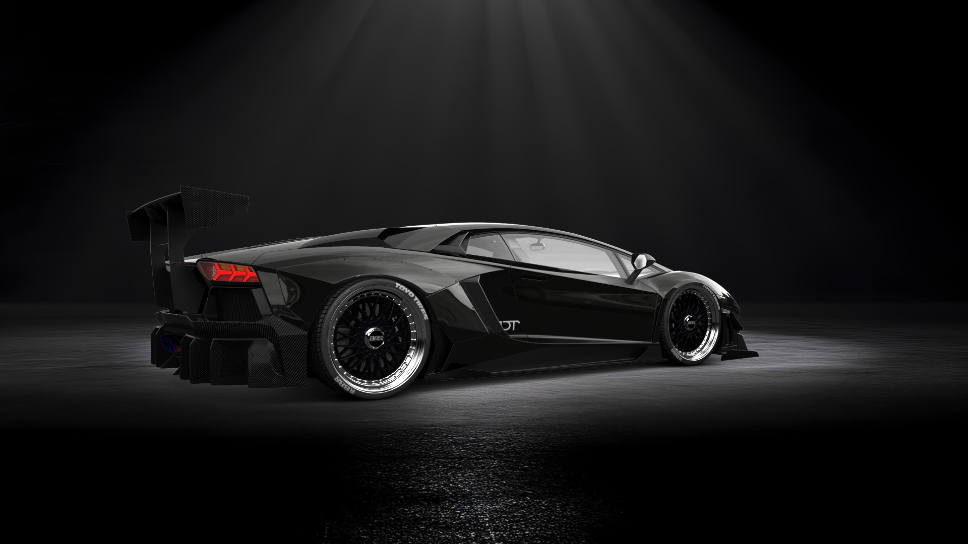 Lamborghini Aventador 2 Door Coupe 2012 tuning