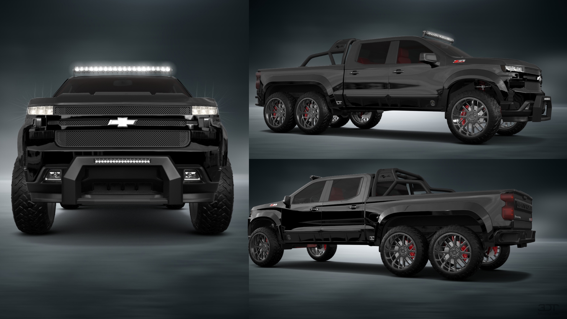 Chevrolet Silverado Hennessey Goliath 6X6 Truck 2020 tuning