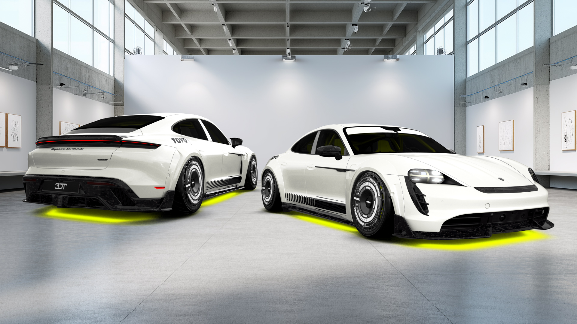 Porsche Taycan 4 Door Saloon 2019 tuning