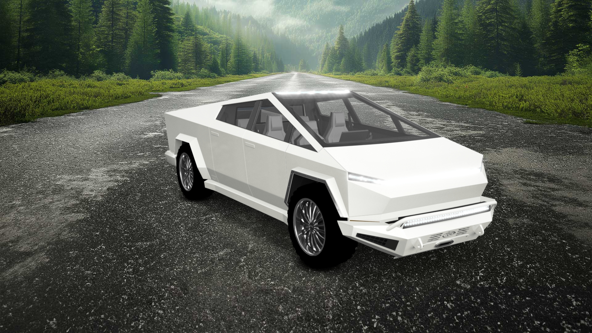 Tesla Cybertruck Truck 2021 tuning