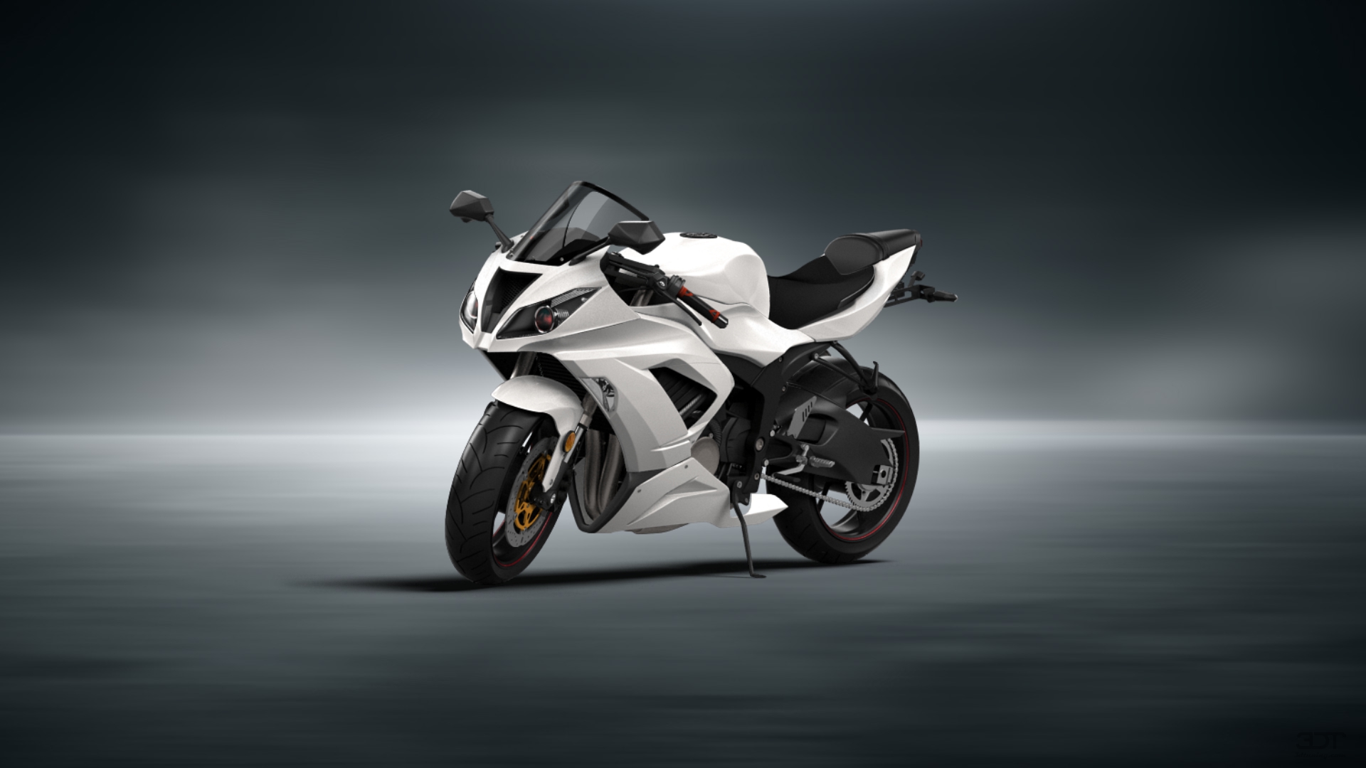 Kawasaki Ninja ZX 6R Sport Bike 2015 tuning