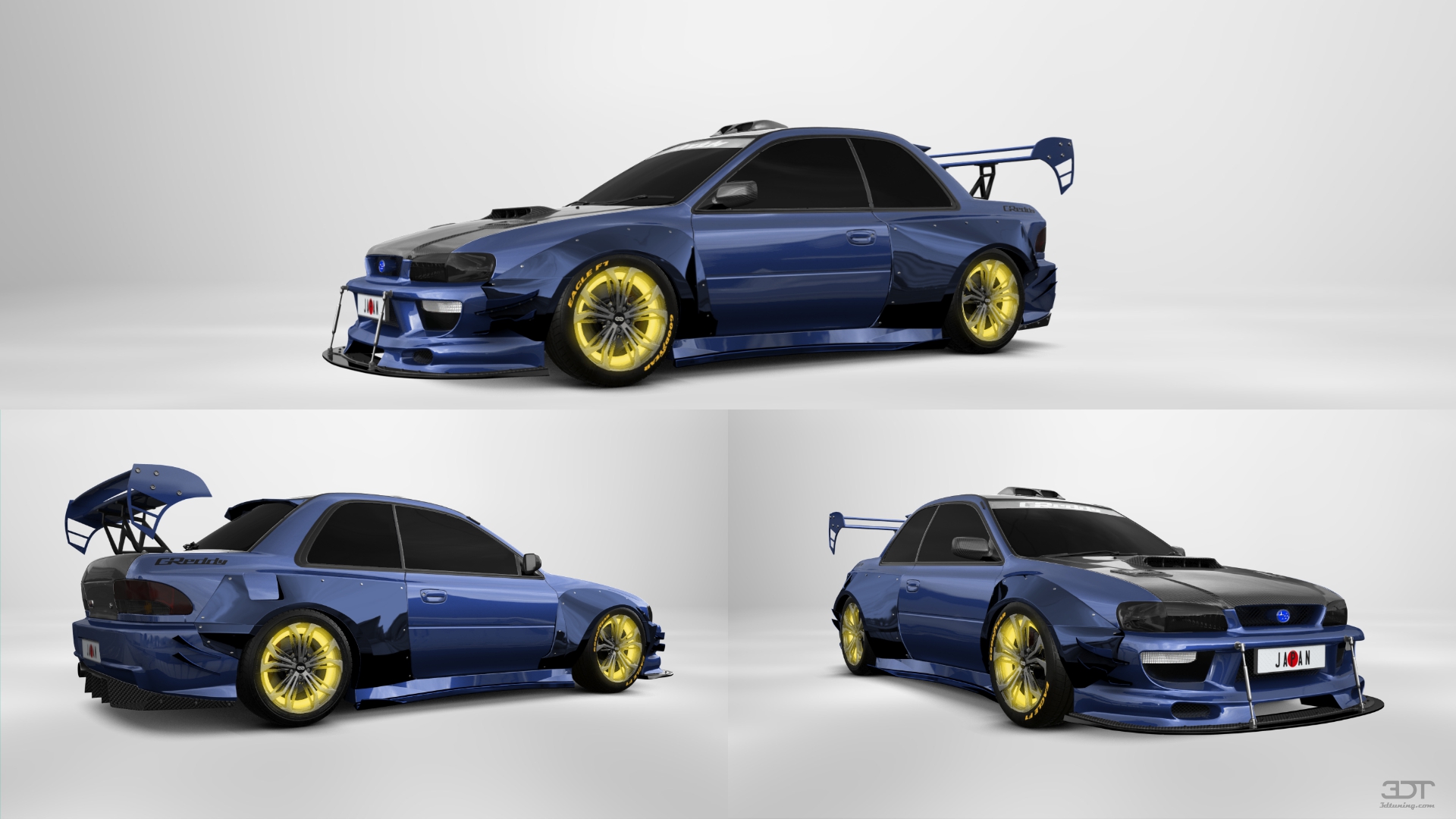 Subaru Impreza WRX STI 22B 2 Door Coupe 2000