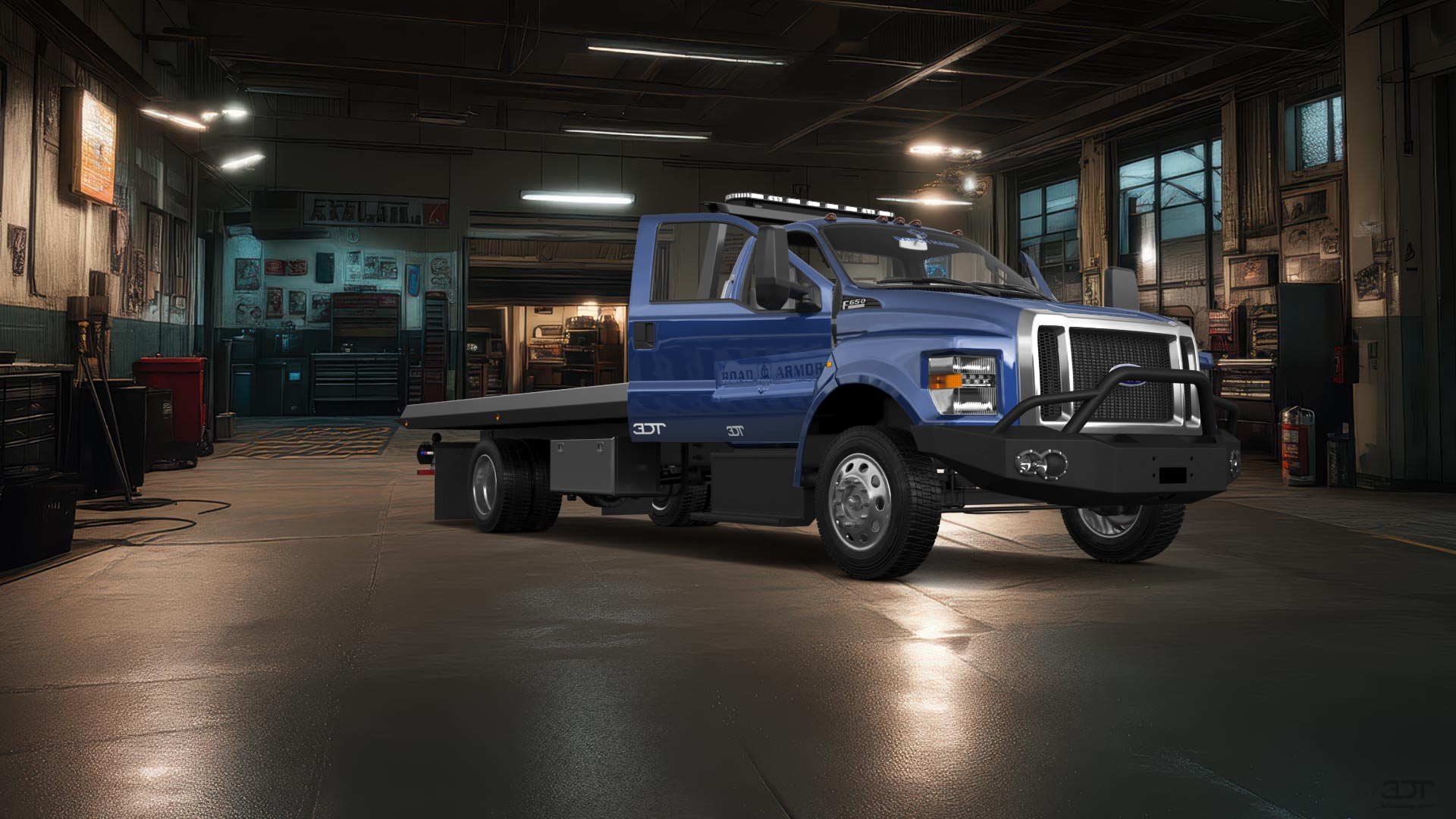 Ford F-650 Tow Truck Pickup 2016 tuning