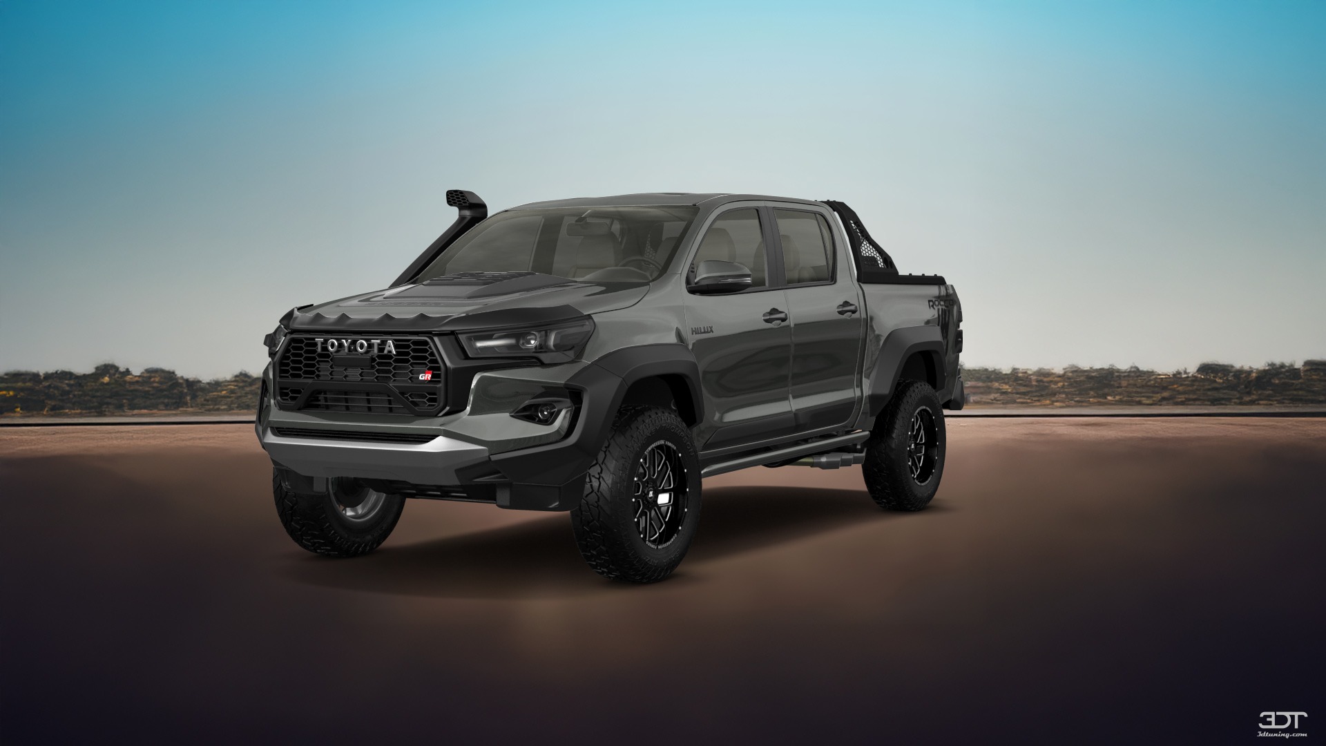 Toyota Hilux Double Cab 4 Door pickup truck 2015 tuning