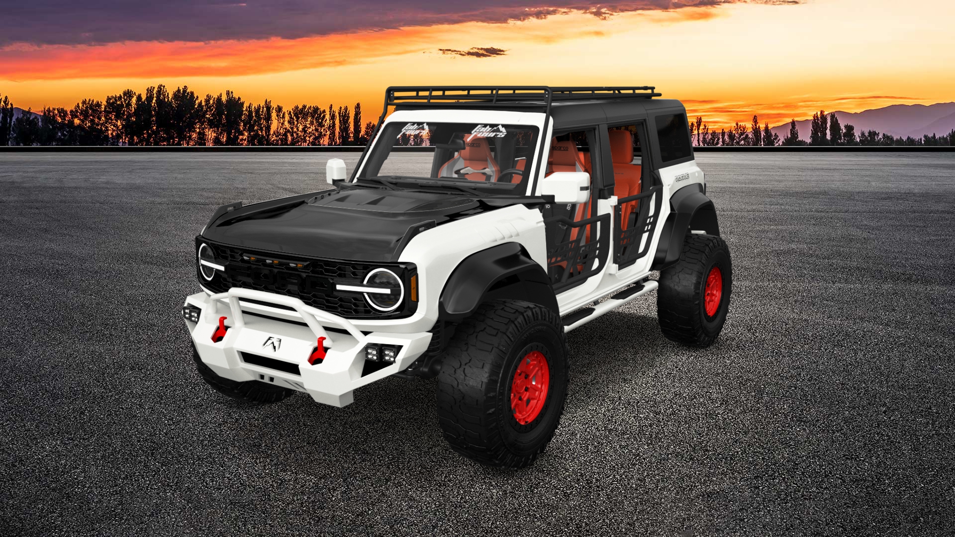 Ford Bronco Raptor 4 Door pickup truck 2022