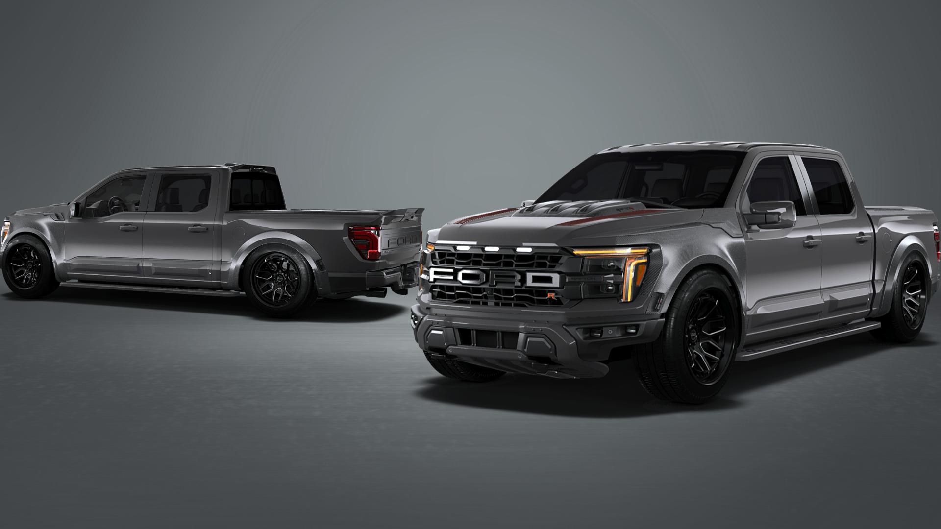 Ford F-150 Raptor 4 Door pickup truck 2024 tuning