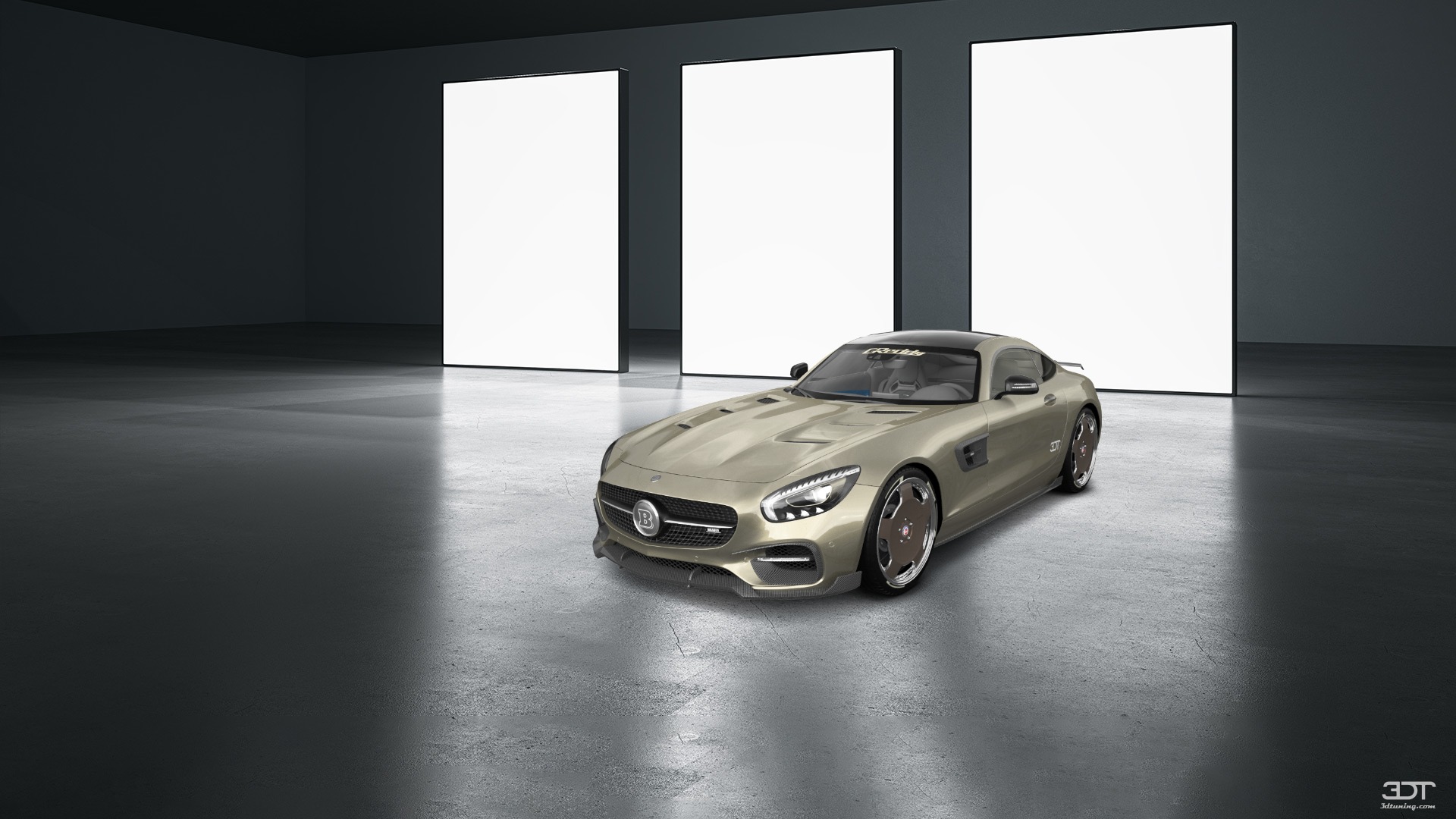 Mercedes AMG GT 2 door fastback coupe 2015 tuning