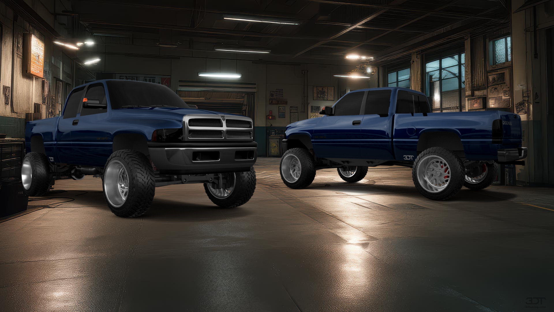 Dodge Ram 1500 Club Cab Pickup Truck 1999 tuning