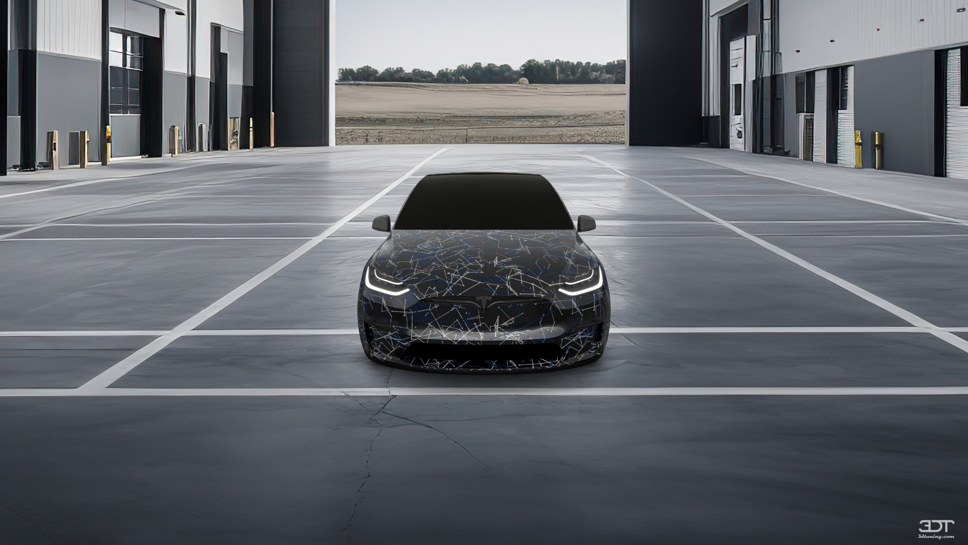 Tesla Model X 5 Door SUV 2024 tuning