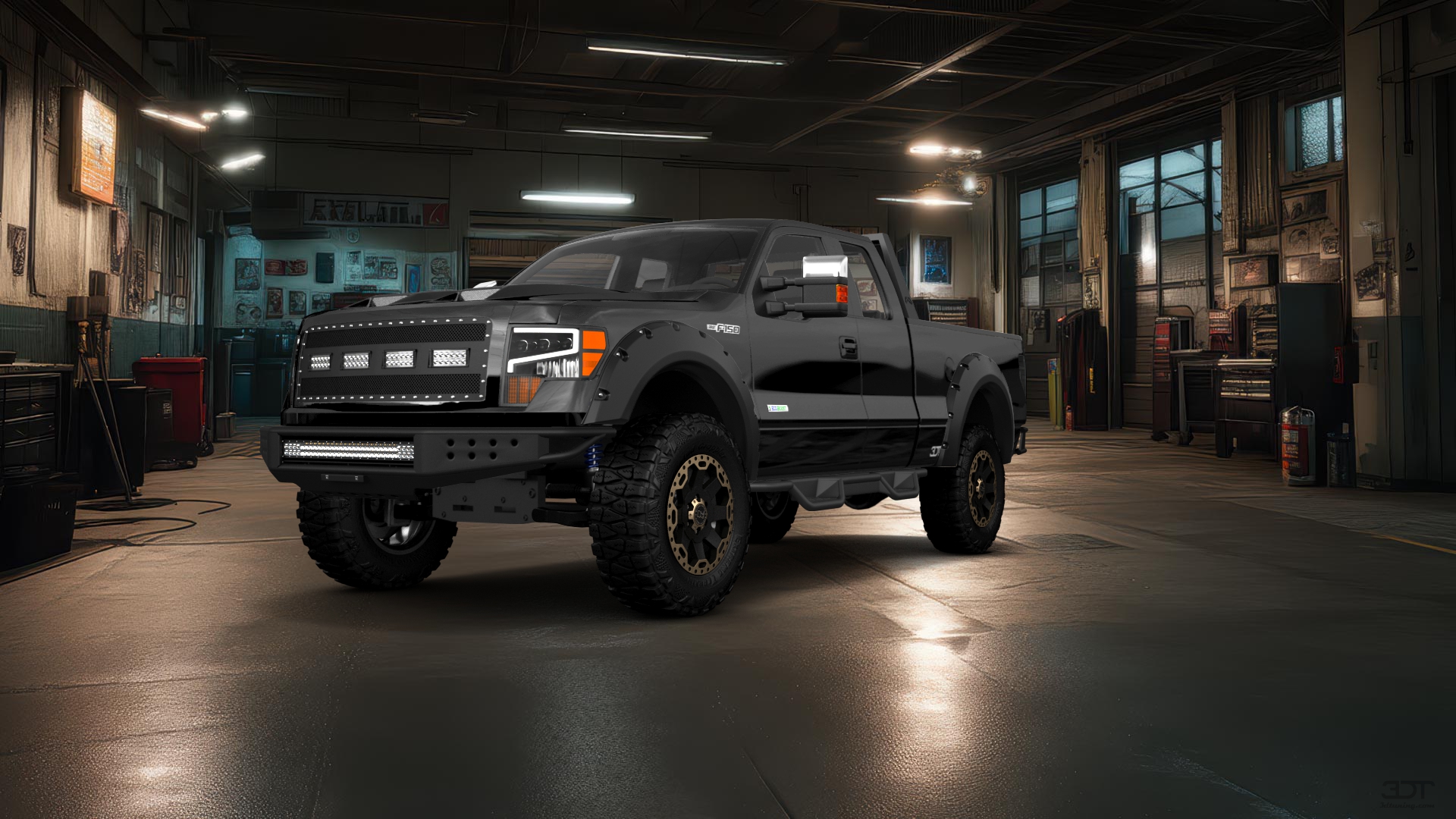 Ford F-150 SuperCab 4 Door pickup truck 2009 tuning