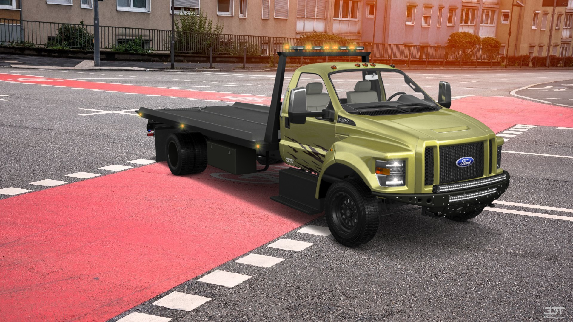 Ford F-650 Tow Truck Pickup 2016